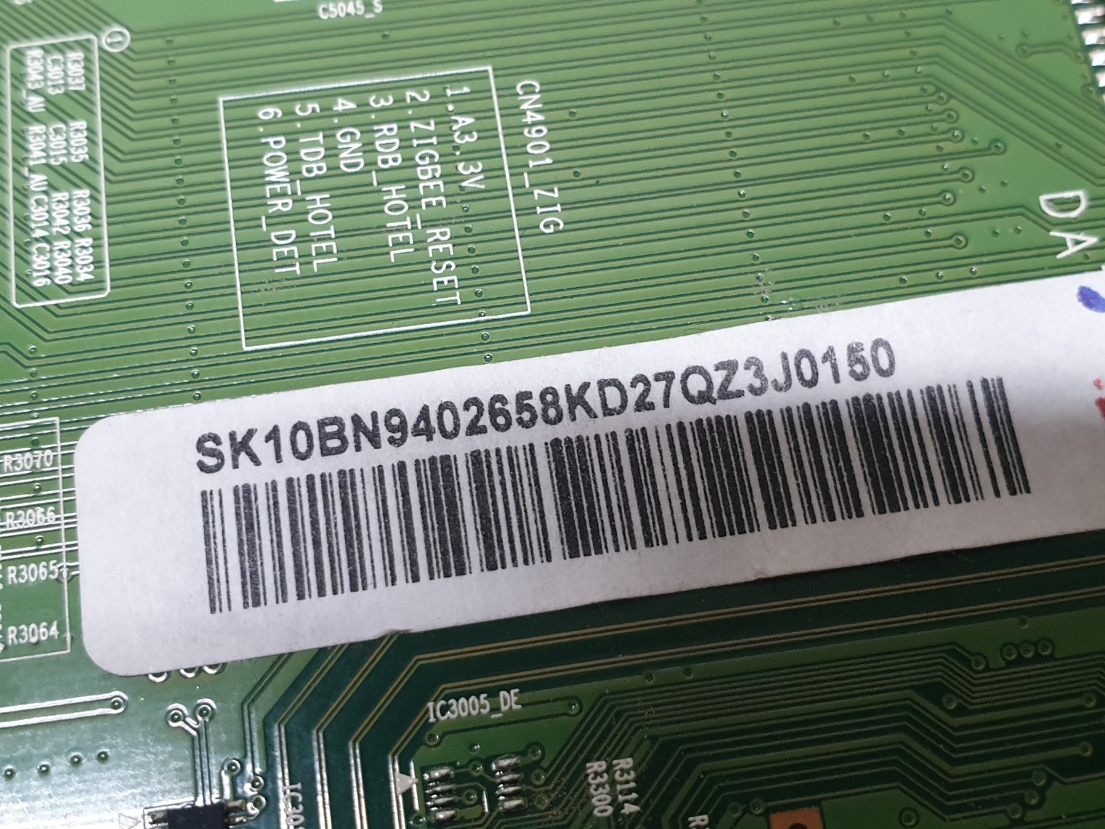 MAIN AV BOARD MB SAMSUNG UE46B8000 TV BN41-01190C BN94-02658K SCREEN:LT460HG06 - Image 3