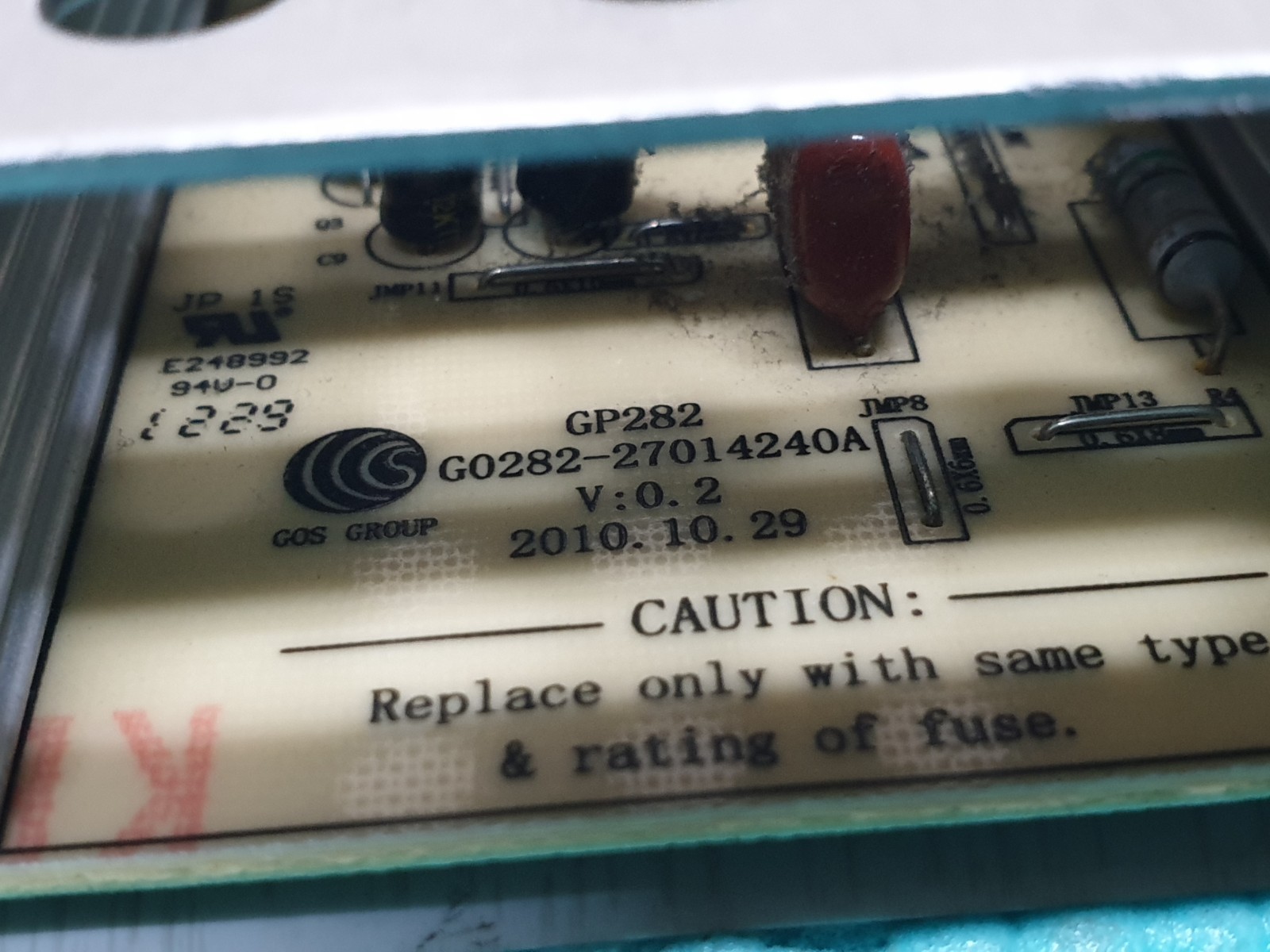 POWER SUPPLY PSU TECHNIKA 46/57G LCD46-270 TV GO282-27014240A GP282A REV:2.0 - Image 3