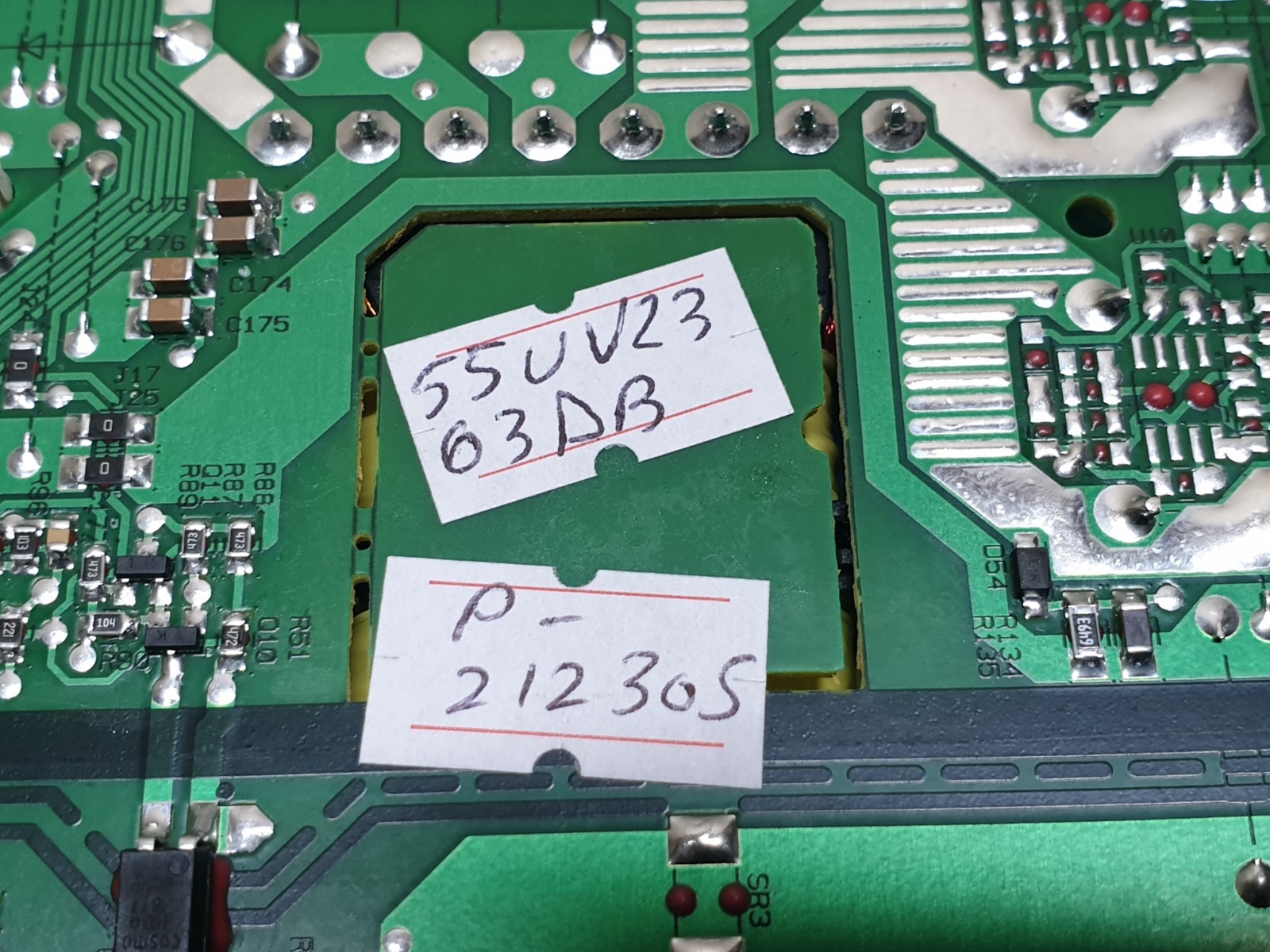 POWER SUPPLY PSU FOR TOSHIBA 55UV2363DB 55" LED TV VESTEL 17IPS72 23813365 - Image 4