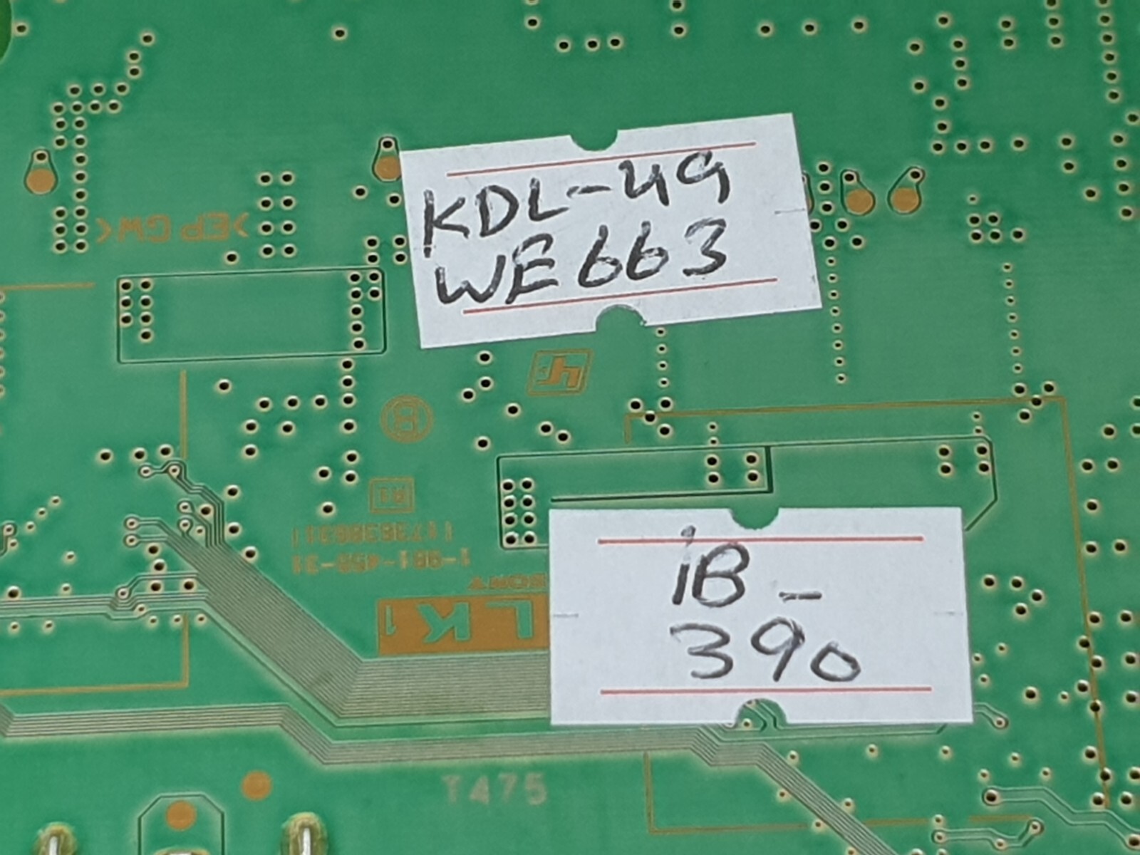 INVERTER DRIVER BOARD SONY KDL-49WE663 LED TV A2179428A 173638611 1-981-455-31 - Image 5