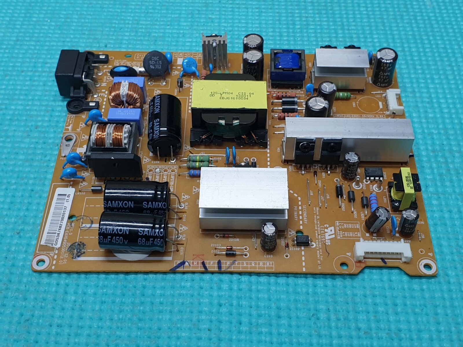 POWER SUPPLY PSU LG 42LN570V 42" LED TV LGP421-13PL1 EAX64905301(2.2) REV 2.0