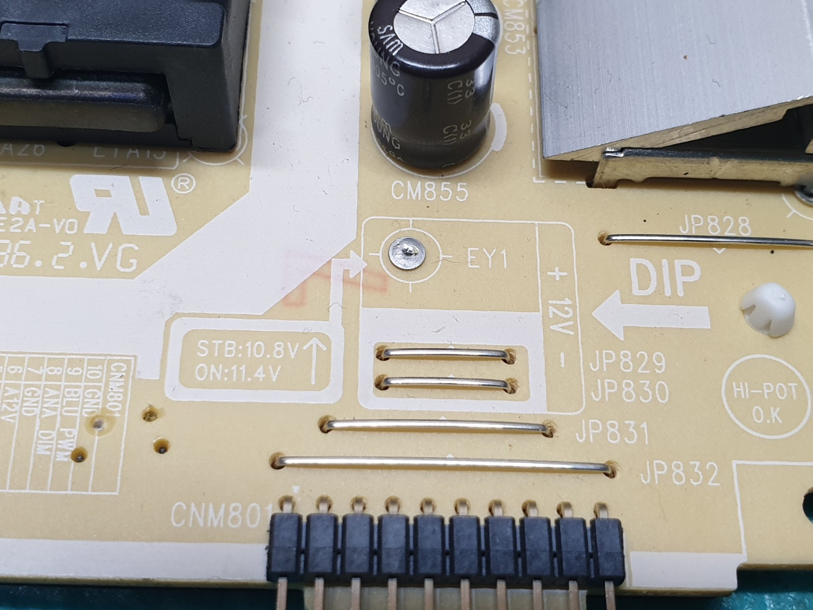 POWER SUPPLY BOARD PSU SAMSUNG UE65AU7020K 65" LED TV 3IN1_KANT_SU2E_TPV_65 - Image 4