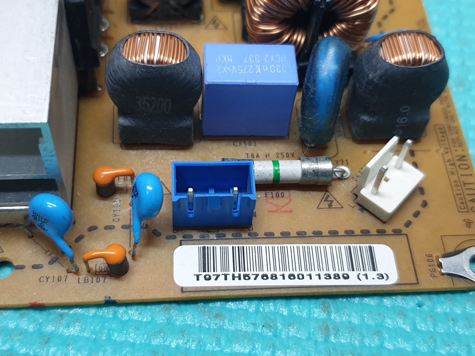 POWER SUPPLY BOARD LG 47LH3000-ZA 47" LCD TV EAX56851901/29 EAY57681601 REV 1.3 - Image 4