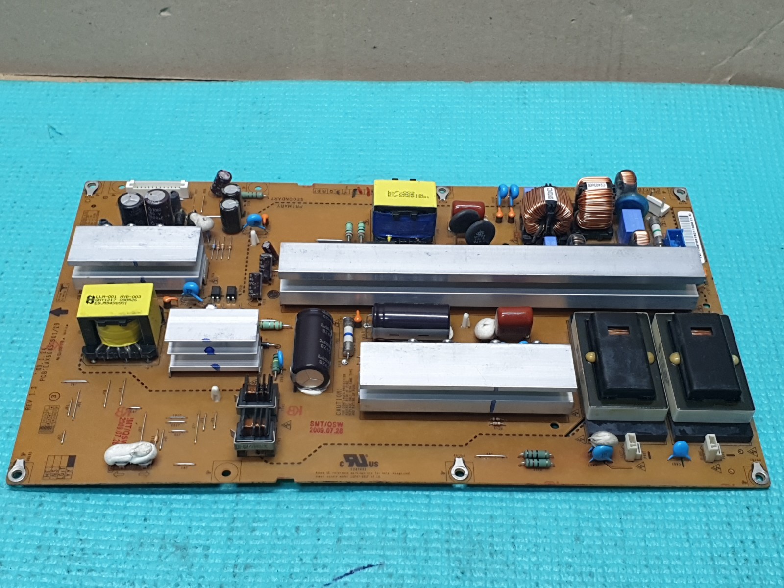 POWER SUPPLY BOARD LG 47LH3000-ZA 47" LCD TV EAX56851901/29 EAY57681601 REV 1.3 - Image 5