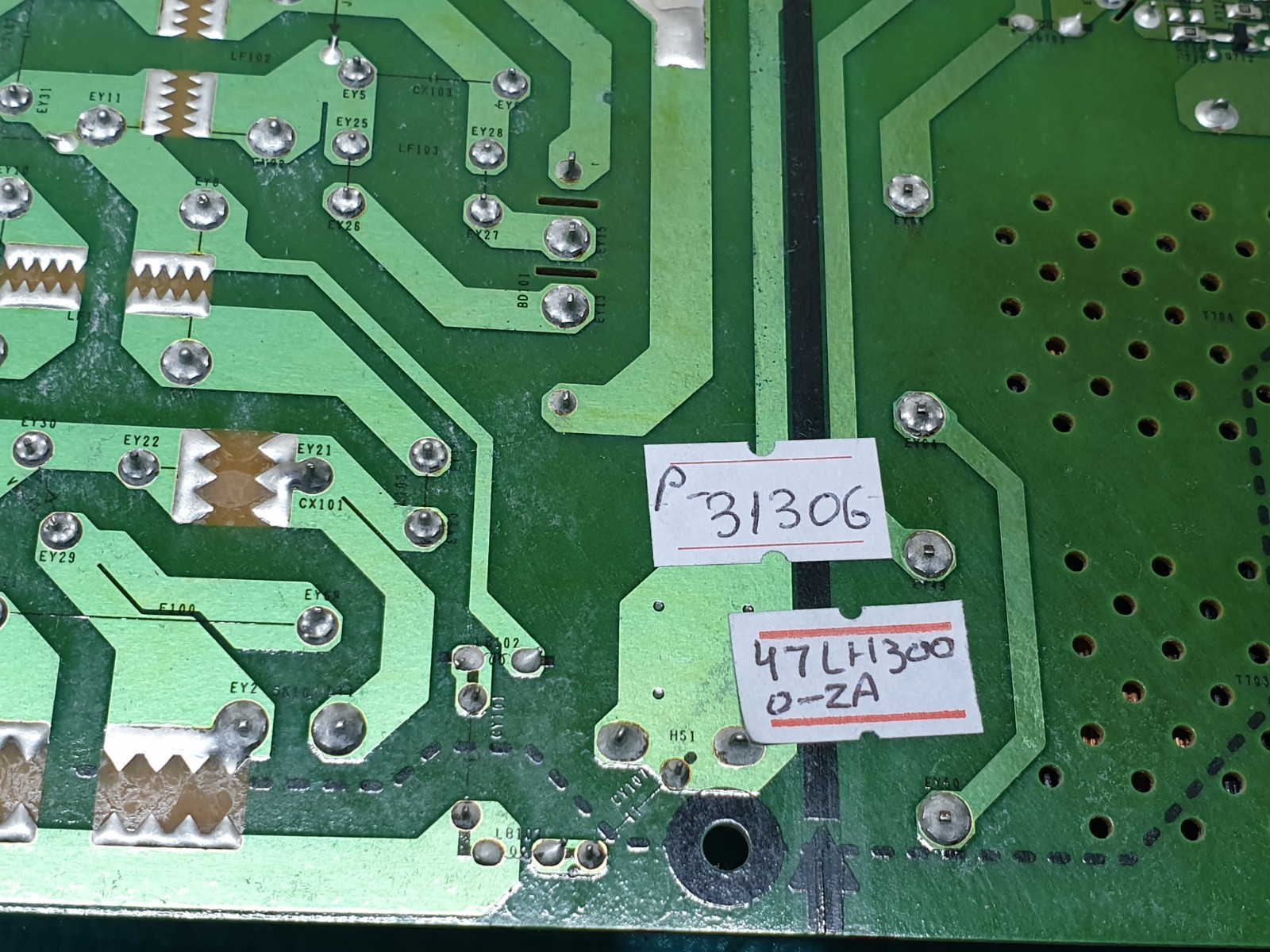 POWER SUPPLY BOARD LG 47LH3000-ZA 47" LCD TV EAX56851901/29 EAY57681601 REV 1.3 - Image 6
