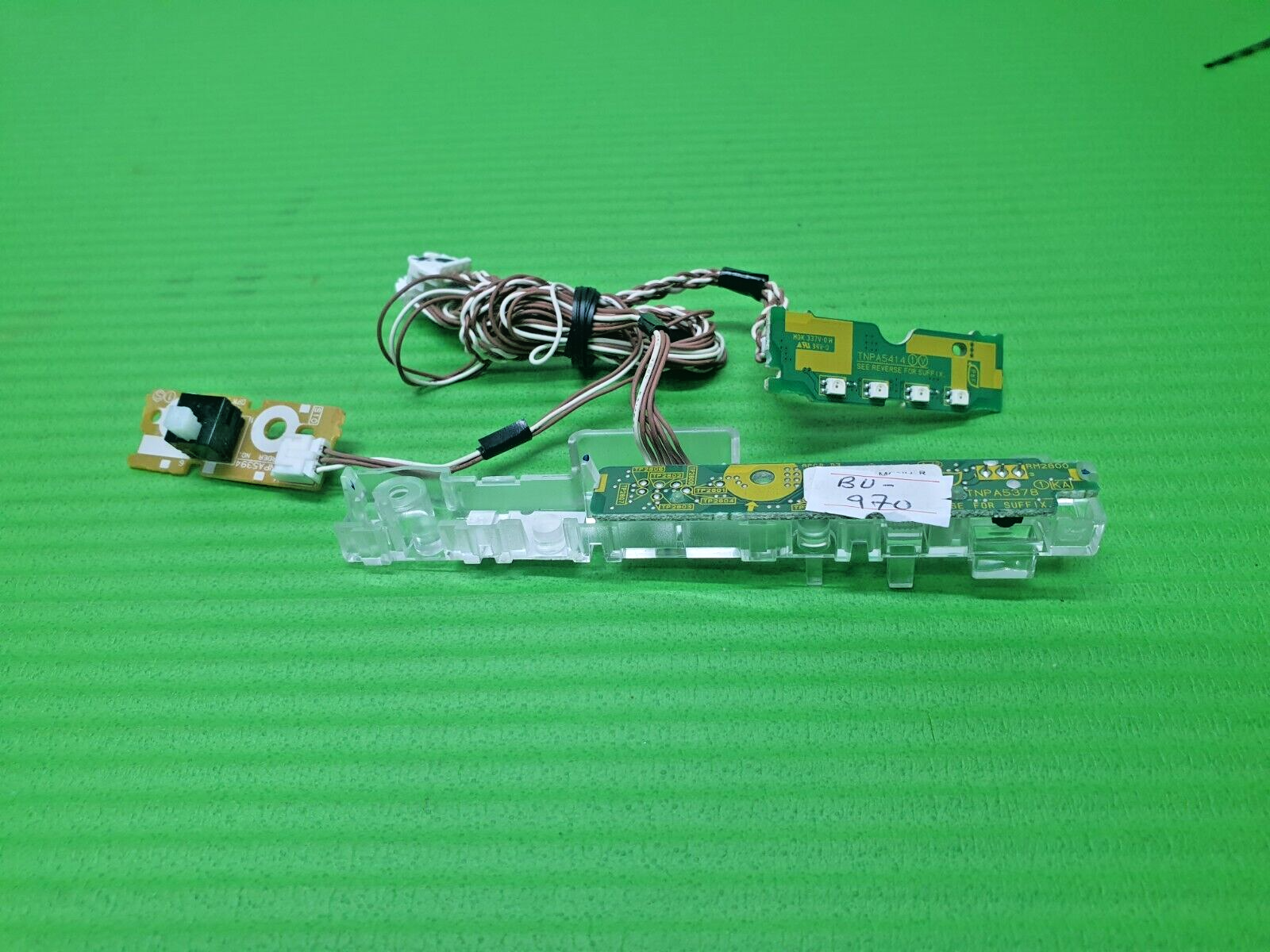 IR REMOTE CONTROL SENSOR UNIT + POWER BUTTON PANASONIC TX-L32DT30B TV TXNKA1MCUH - Image 3