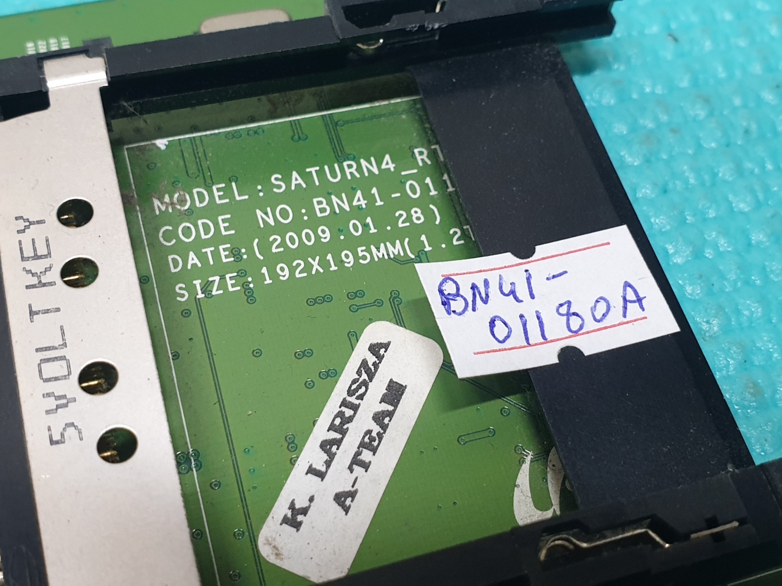 MAIN AV BOARD MB SAMSUNG PS50B430P2W 50" PLASMA TV BN41-01180A BN94-02837B - Image 2