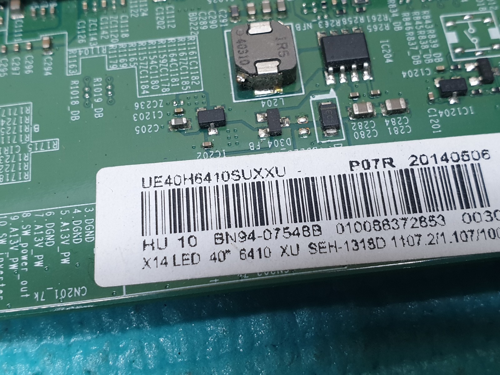 MAIN BOARD MB SAMSUNG UE40H6410SU TV BN41-02156A BN94-07548B SCREEN:LSF400HF04 - Image 3