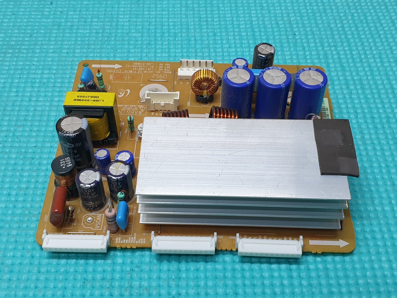 X-MAIN BOARD SAMSUNG PS42B451B2W 42" PLASMA TV LJ41-06613A LJ92-01668A AA1 - Image 2