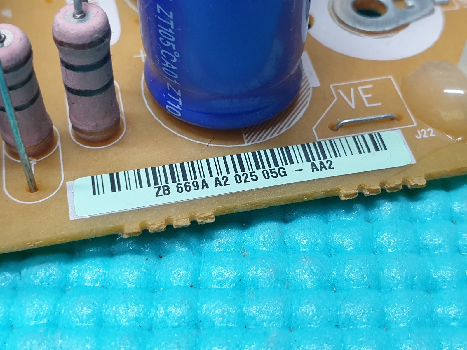 X-MAIN BOARD SAMSUNG PS42B451B2W 42" PLASMA TV LJ41-06613A LJ92-01668A AA1 - Image 4