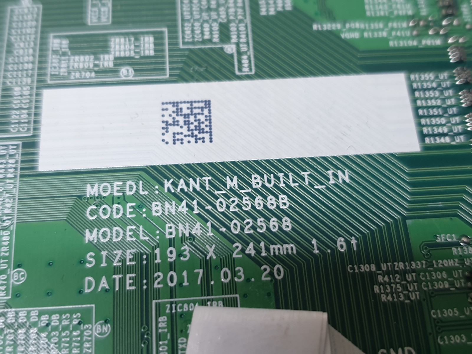 MAIN BOARD MB SAMSUNG UE55MU6120K TV BN41-02568B BN94-12765Z SCREEN:ST5461D08 - Image 2