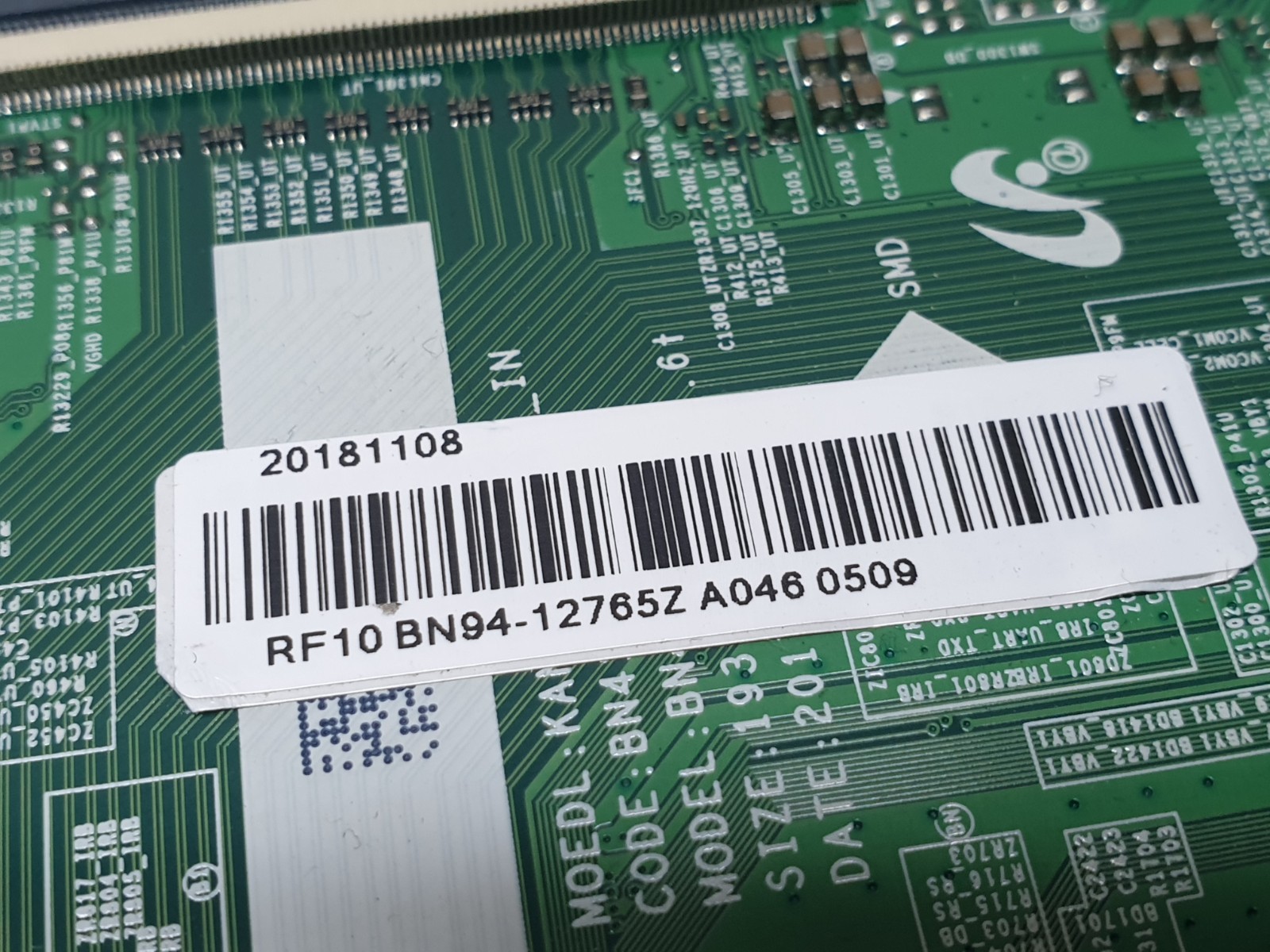 MAIN BOARD MB SAMSUNG UE55MU6120K TV BN41-02568B BN94-12765Z SCREEN:ST5461D08 - Image 3