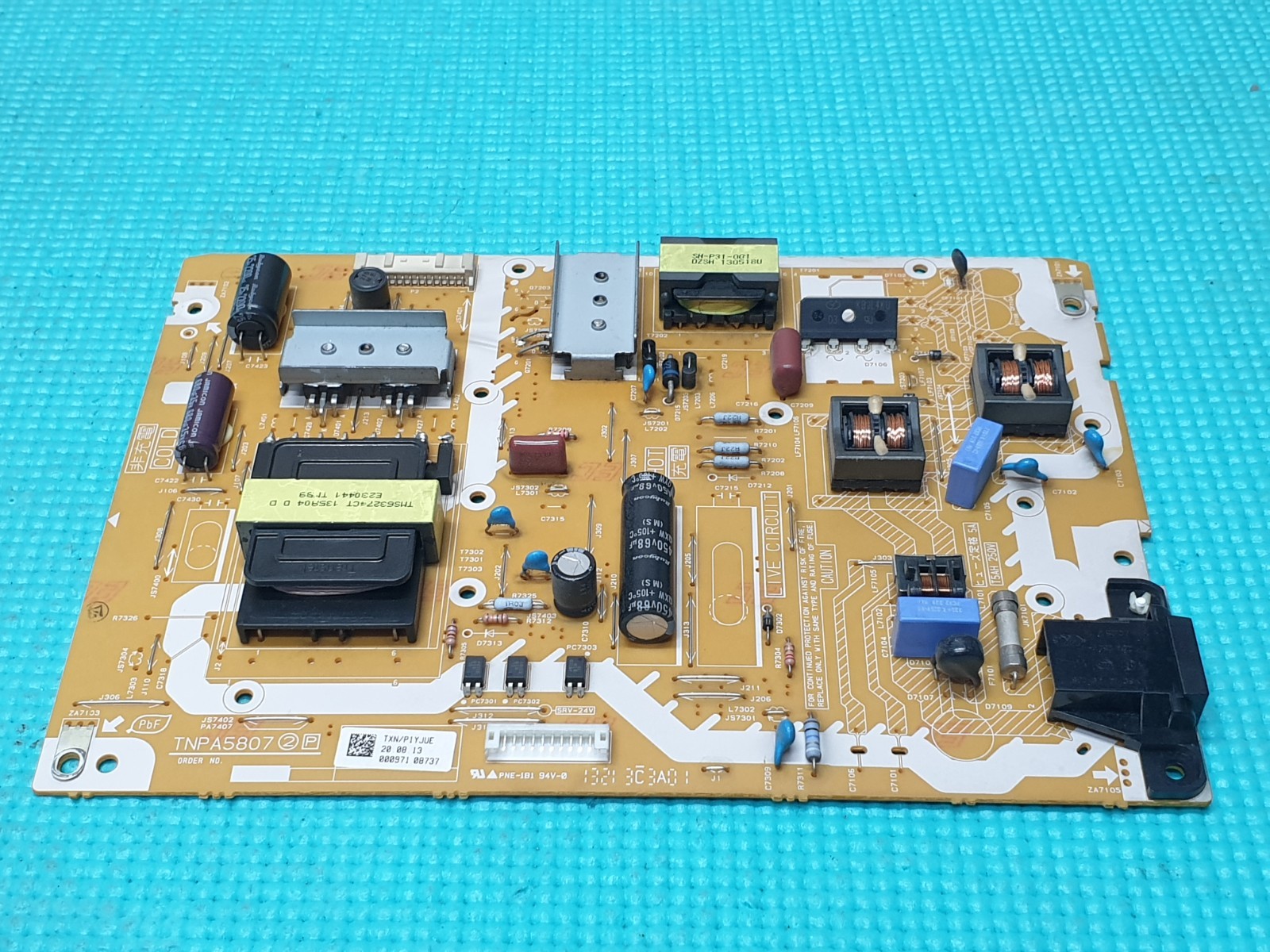 POWER BOARD PSU FOR PANASONIC TX-L50EM6B 50" LED TV TNPA5807 2 P TXN/P1YJUE