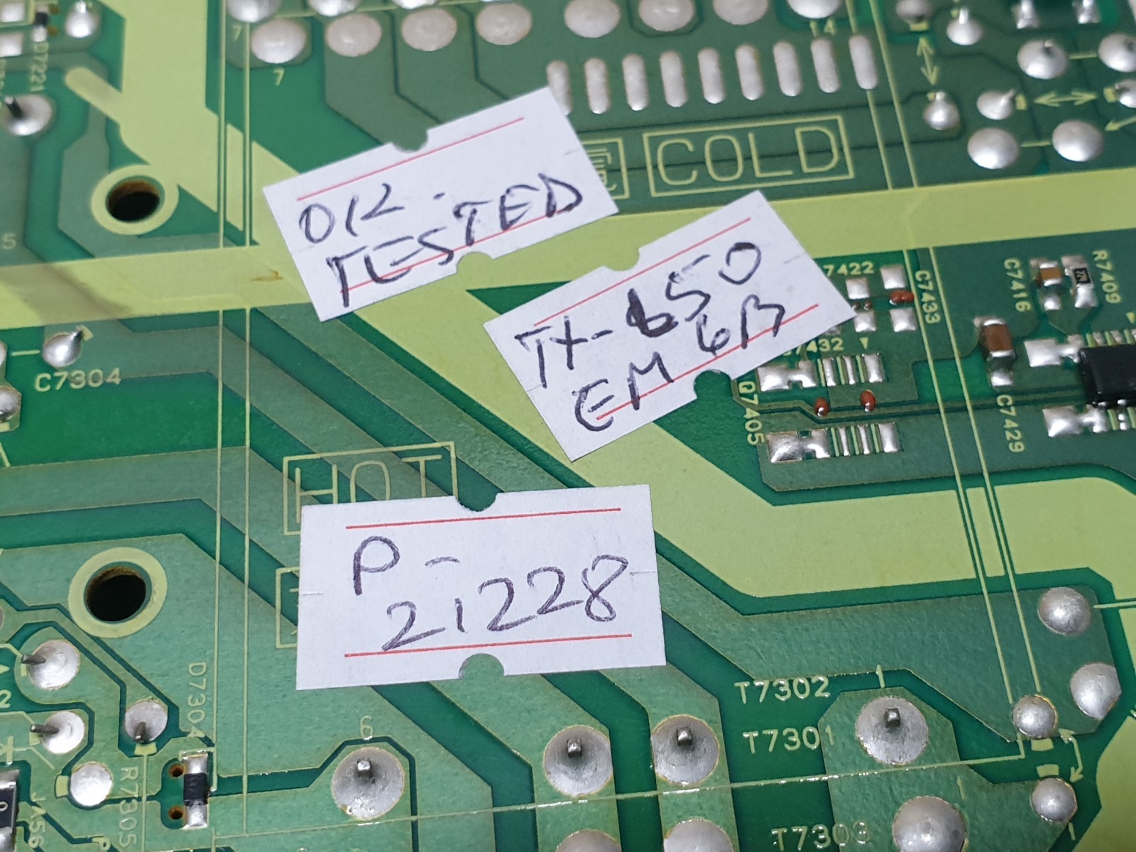 POWER BOARD PSU FOR PANASONIC TX-L50EM6B 50" LED TV TNPA5807 2 P TXN/P1YJUE - Image 3