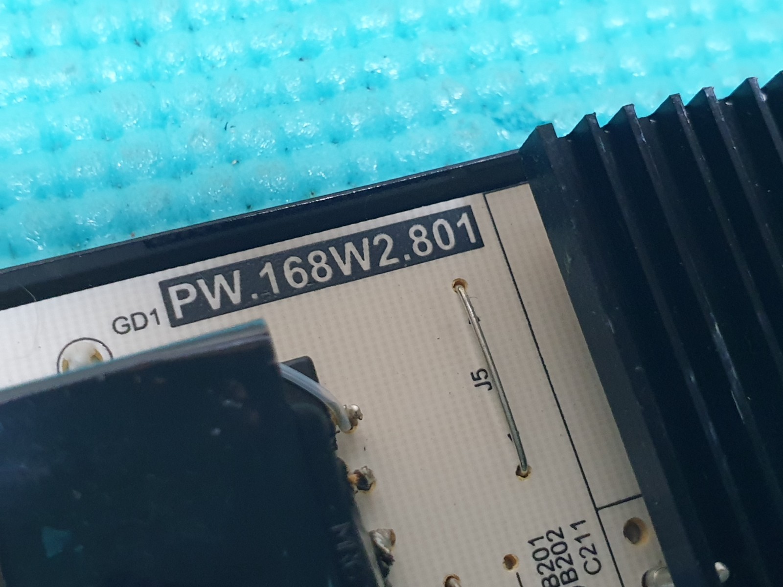 POWER SUPPLY BOARD PSU FR SHARP 55BJ2KE 55" LED TV PW.168W2.801 V19040148 - Image 2