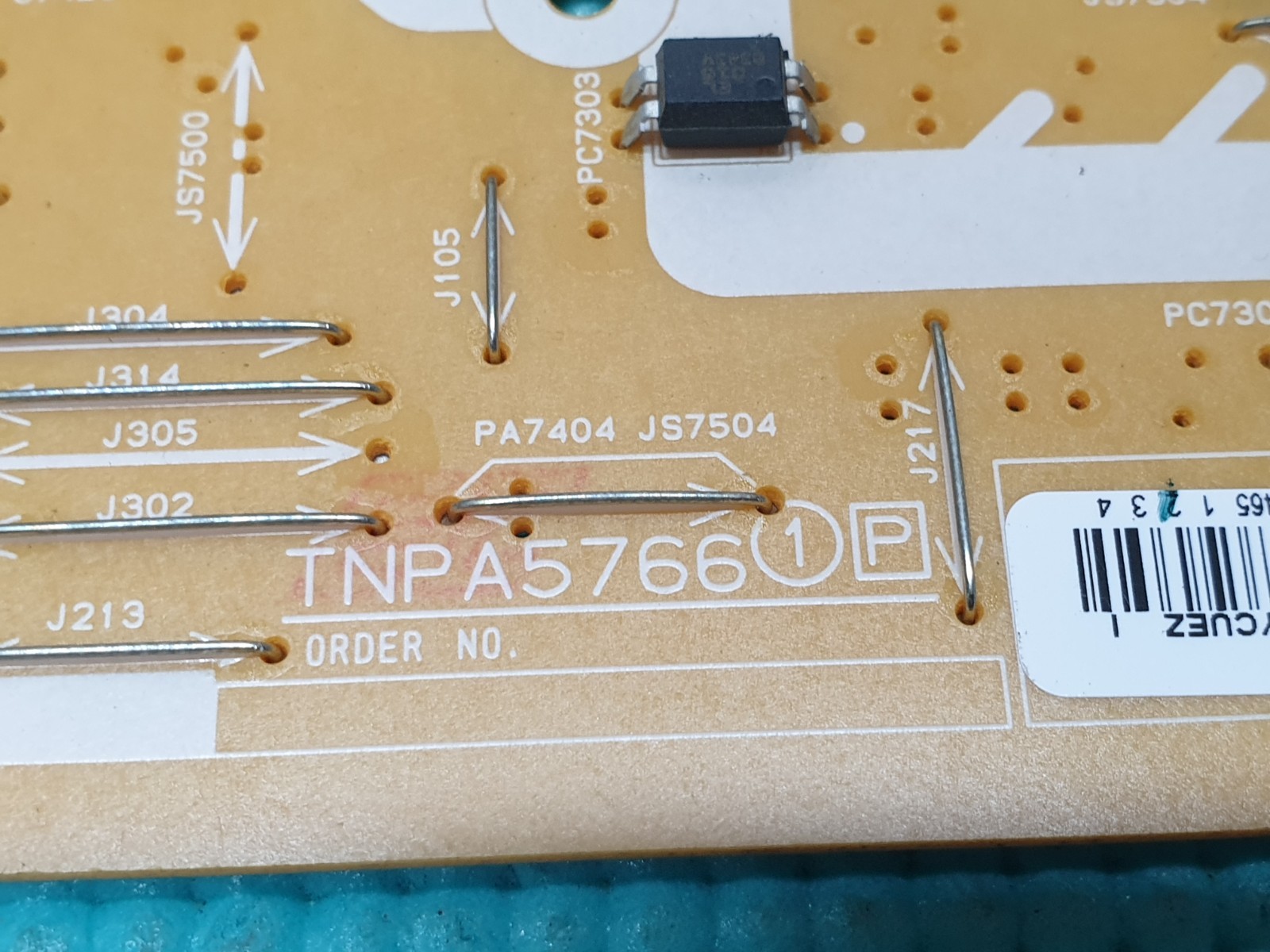 POWER SUPPLY PSU PANASONIC TX-L47ET60B 47" LED TV TNPA5766 1 P TXN/P1YCUEZ - Image 2