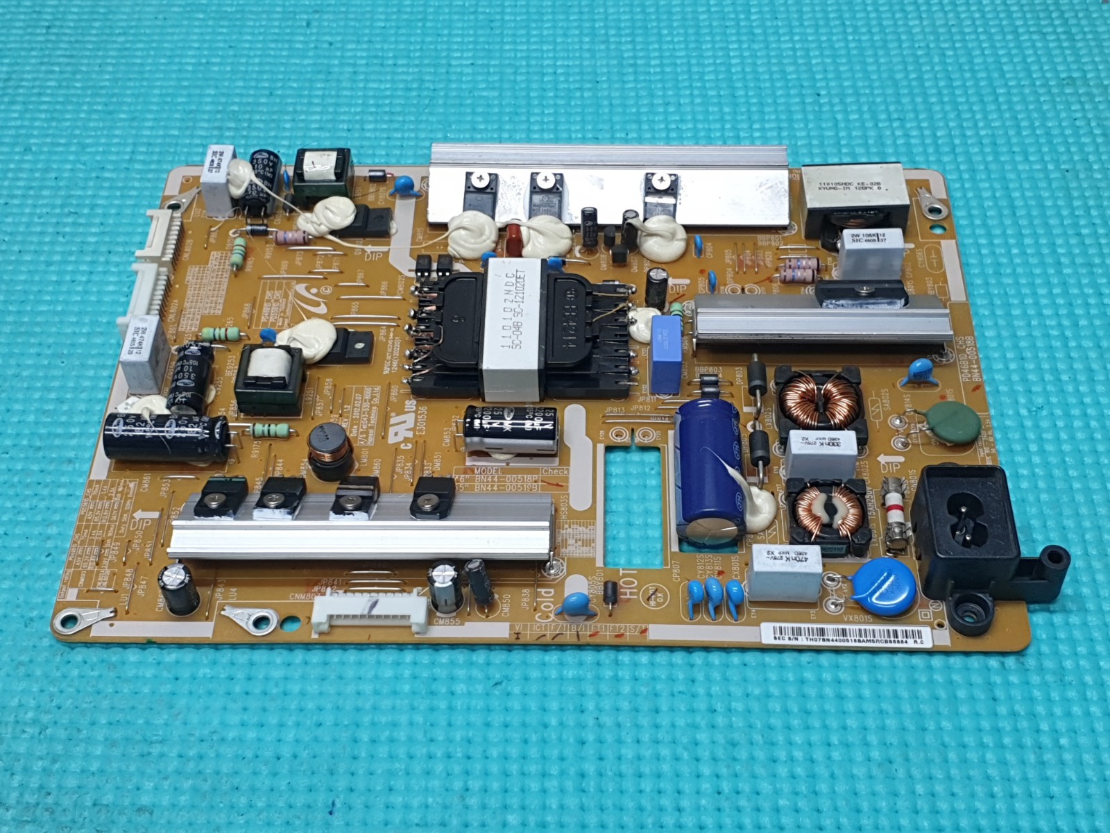 POWER SUPPLY PSU SAMSUNG UE40ES6300U 40" LED TV PD46B1D_CHS BN44-00518B REV:1.2