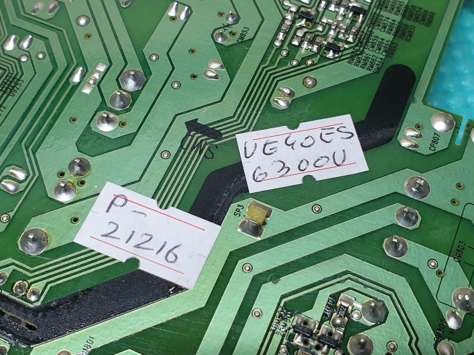 POWER SUPPLY PSU SAMSUNG UE40ES6300U 40" LED TV PD46B1D_CHS BN44-00518B REV:1.2 - Image 6