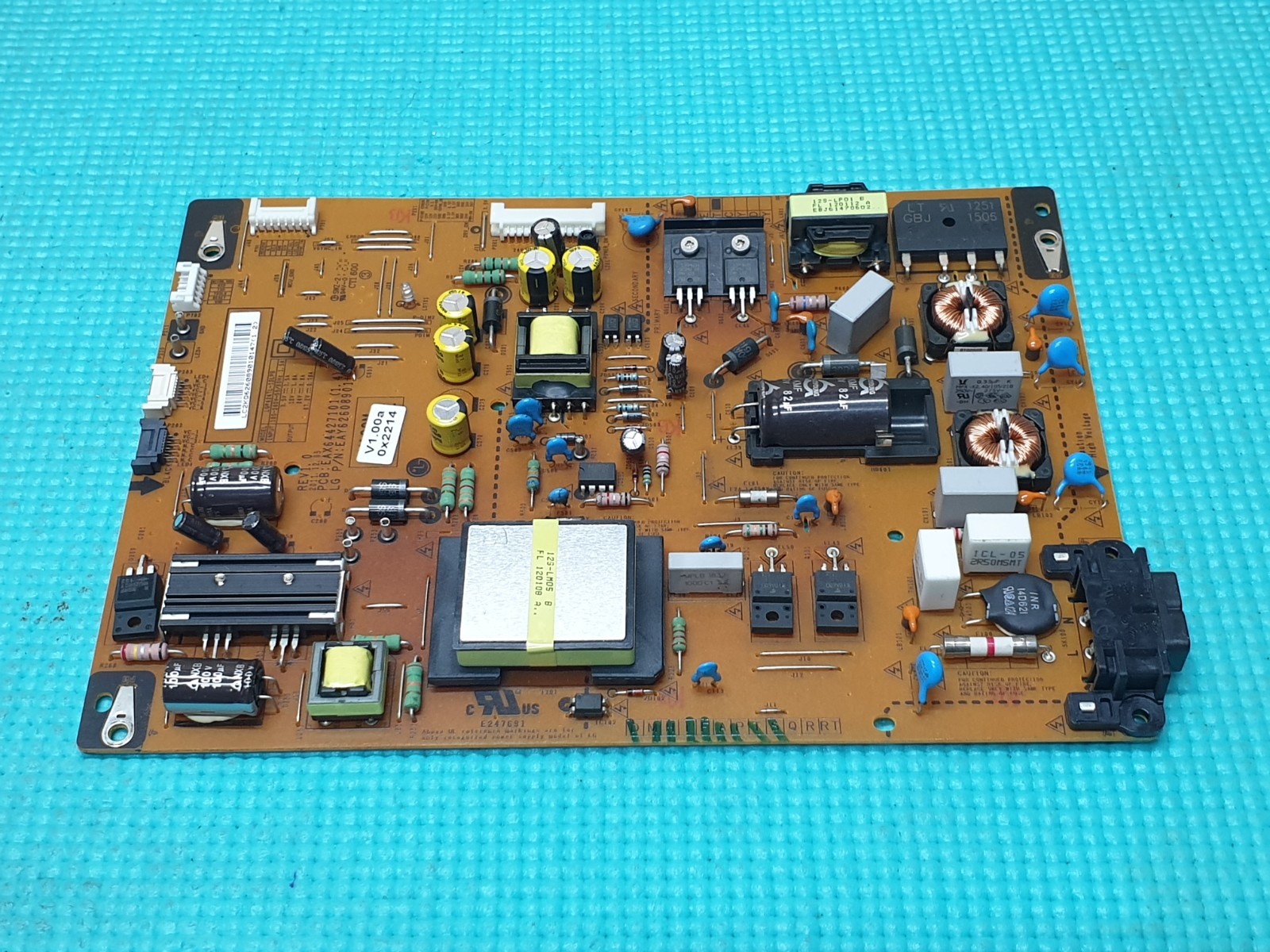 POWER SUPPLY PSU LG 42LM620T 42LS575T 42" LED TV EAY62608901 EAX64427101(1.4)