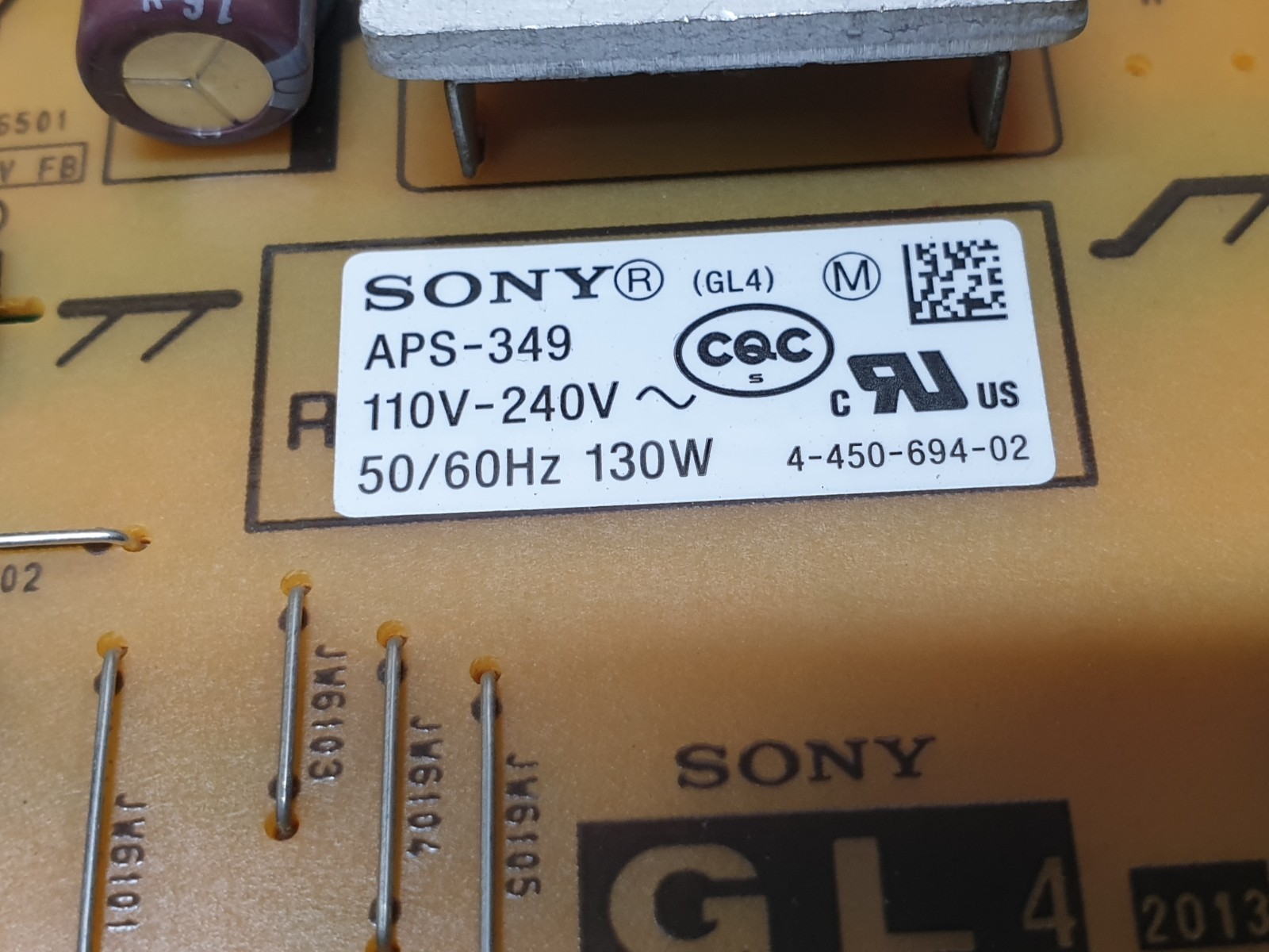 POWER SUPPLY PSU FOR SONY KDL-40R473A 40" LED TV APS-349 1-888-121-11 147448711 - Image 3