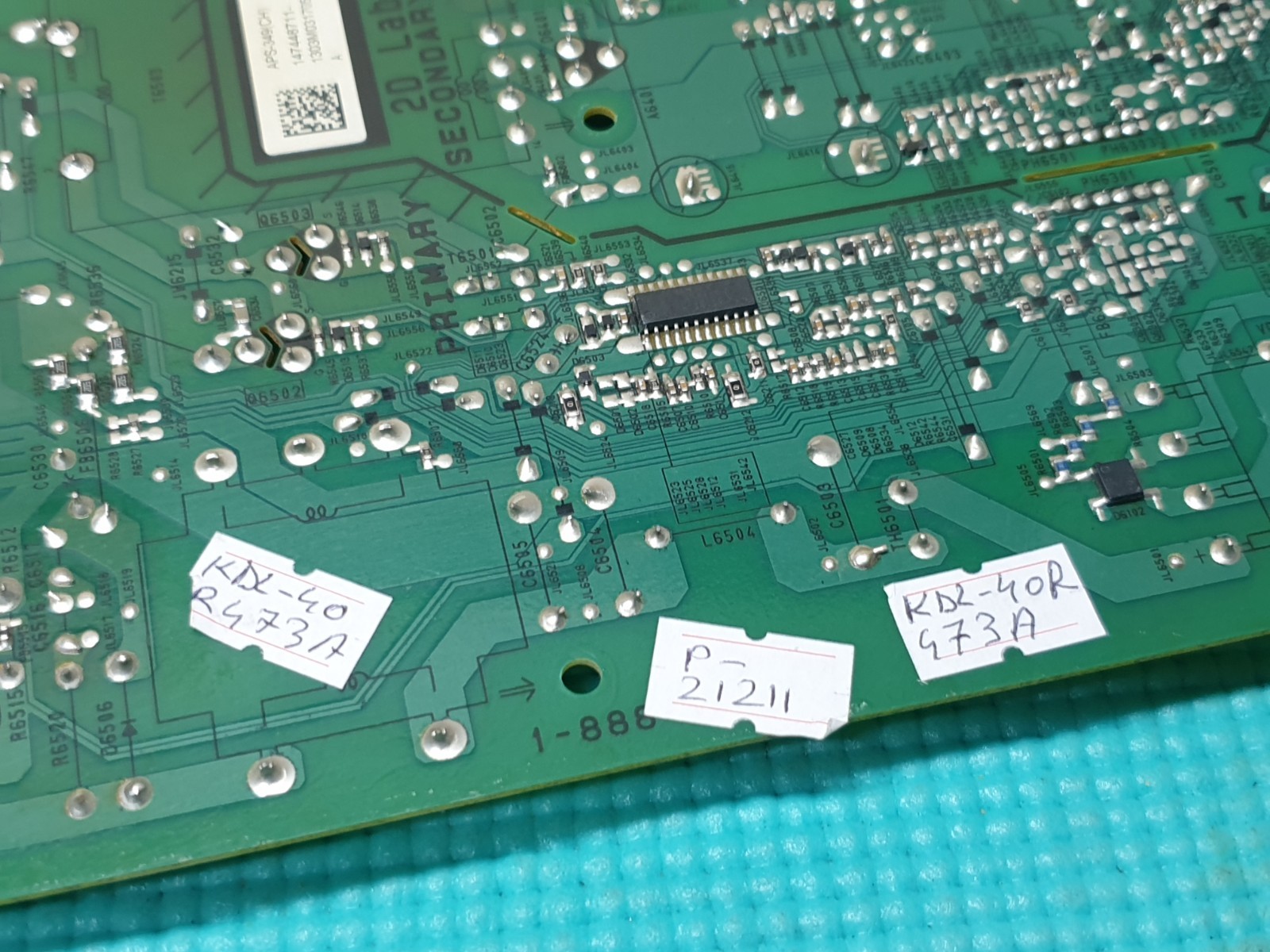 POWER SUPPLY PSU FOR SONY KDL-40R473A 40" LED TV APS-349 1-888-121-11 147448711 - Image 5