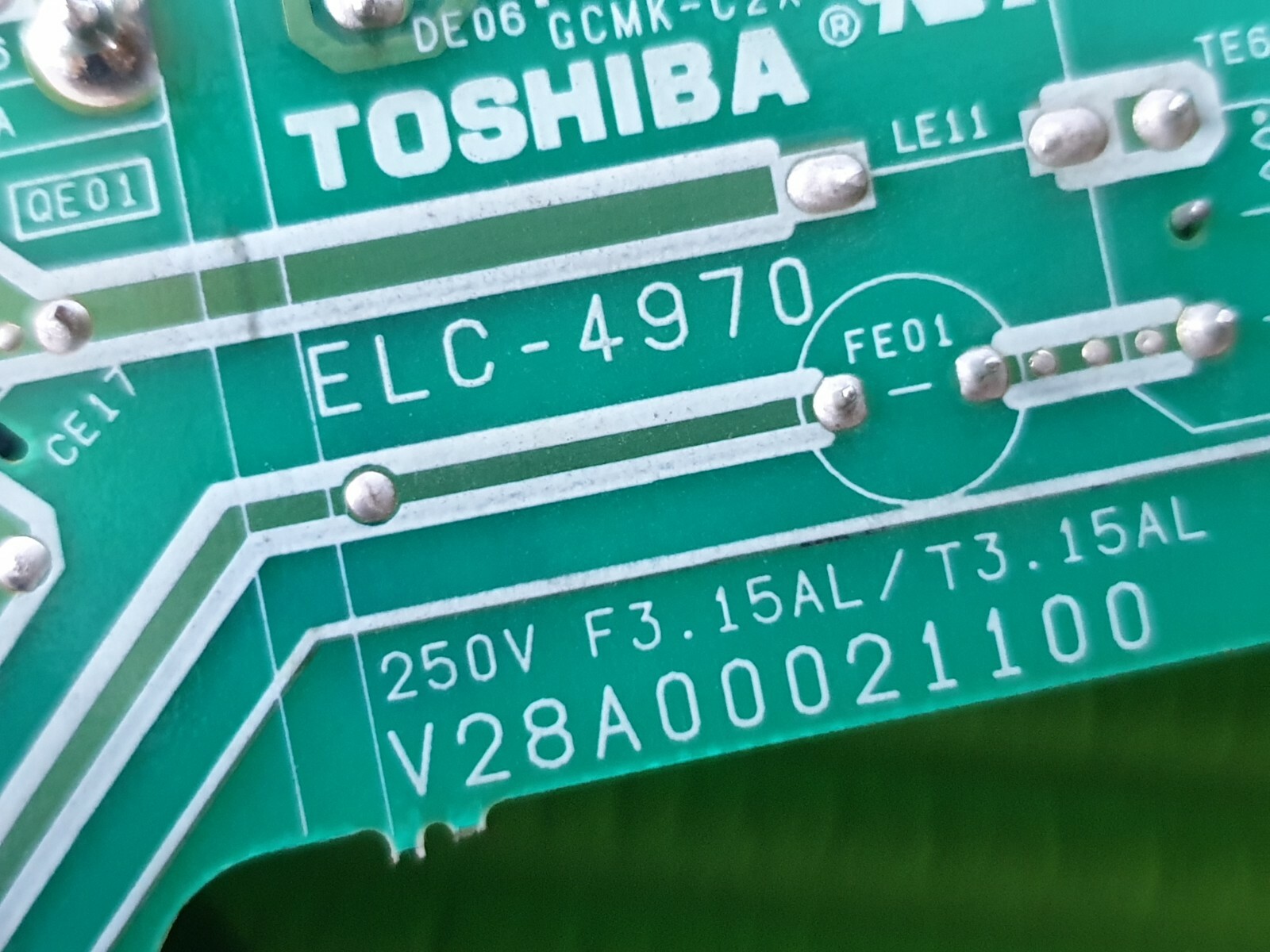 POWER SUPPLY PSU BOARD FOR TOSHIBA 32WLT66S 32" LCD TV PE0117 D-1 V28A00016401 - Image 4