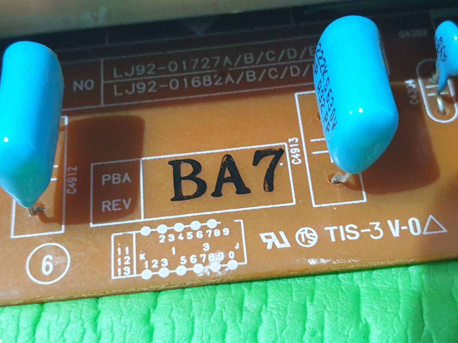 X-SUS BOARD FOR SAMSUNG PS50C680G5K PS50C580G1K TV LJ41-08457A LJ92-01682A BA7 - Image 6