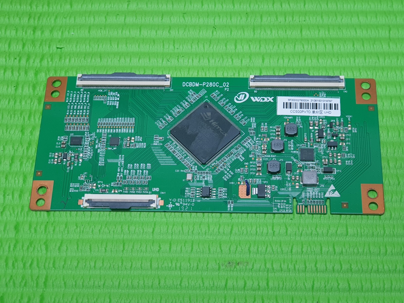 TCON LVDS BOARD PHILIPS 50PUS7556/12 LED TV DCBDM_P280C 8P30D0276500A CC500PV7D