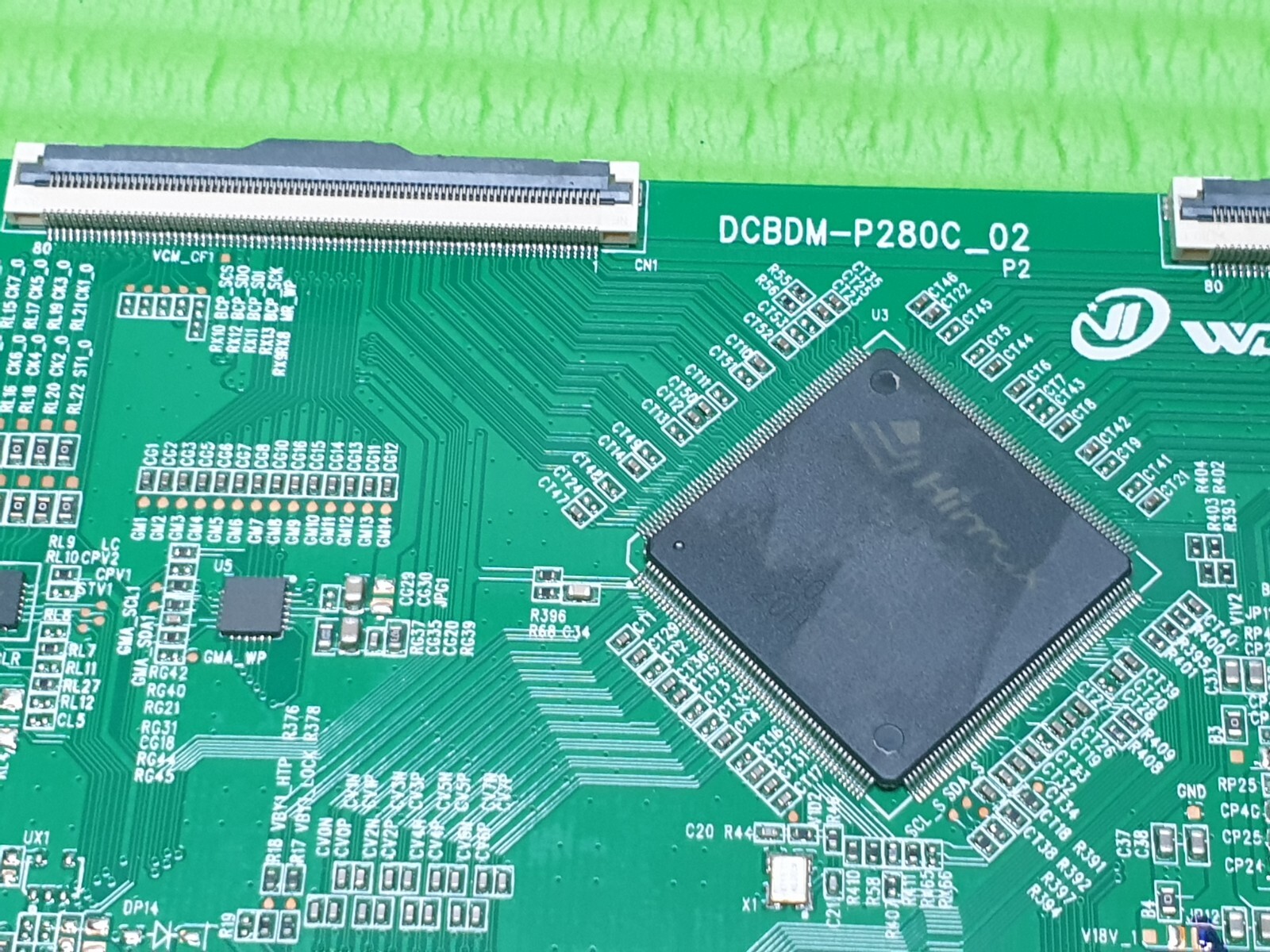 TCON LVDS BOARD PHILIPS 50PUS7556/12 LED TV DCBDM_P280C 8P30D0276500A CC500PV7D - Image 2
