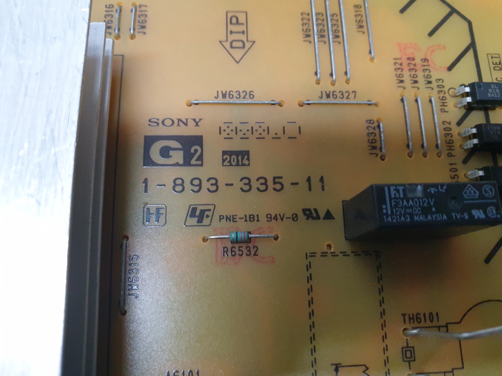 POWER SUPPLY BOARD PSU SONY KDL-65W955B LED TV 1-893-335-11 APS-366 CH 147456611 - Image 3