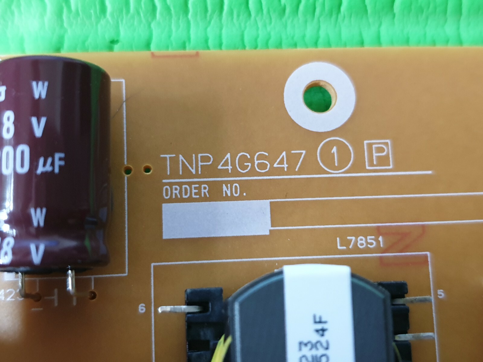 POWER SUPPLY TX-50GX820B TX-50GX700B TX-50GX800B TV TNP4G647 1 P TZRNP01WVWE DA - Image 5