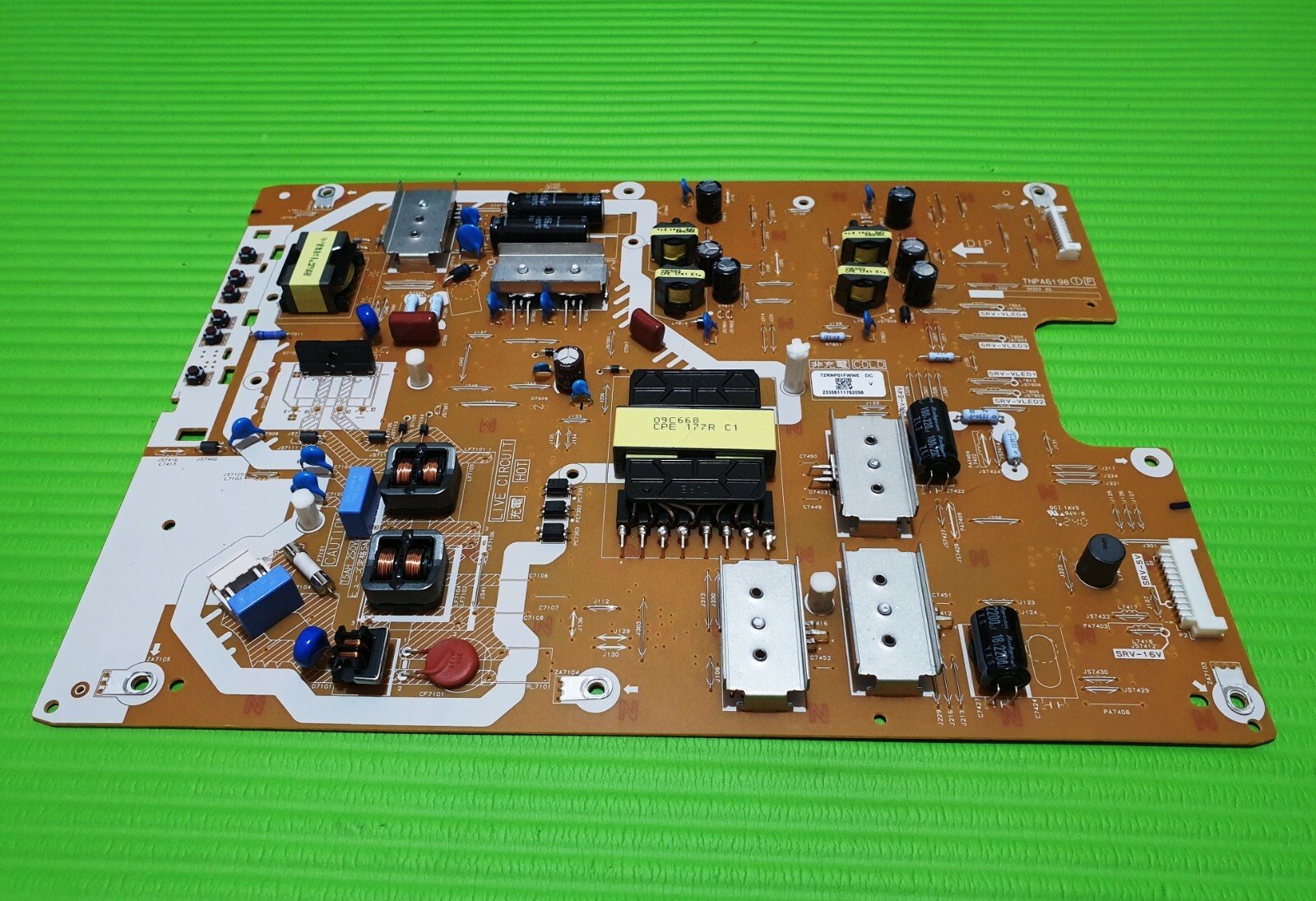 POWER SUPPLY FOR PANASONIC TX-58EX700B 58" LED TV TNPA6198 1 P TZRNP01FWWE DC - Image 2