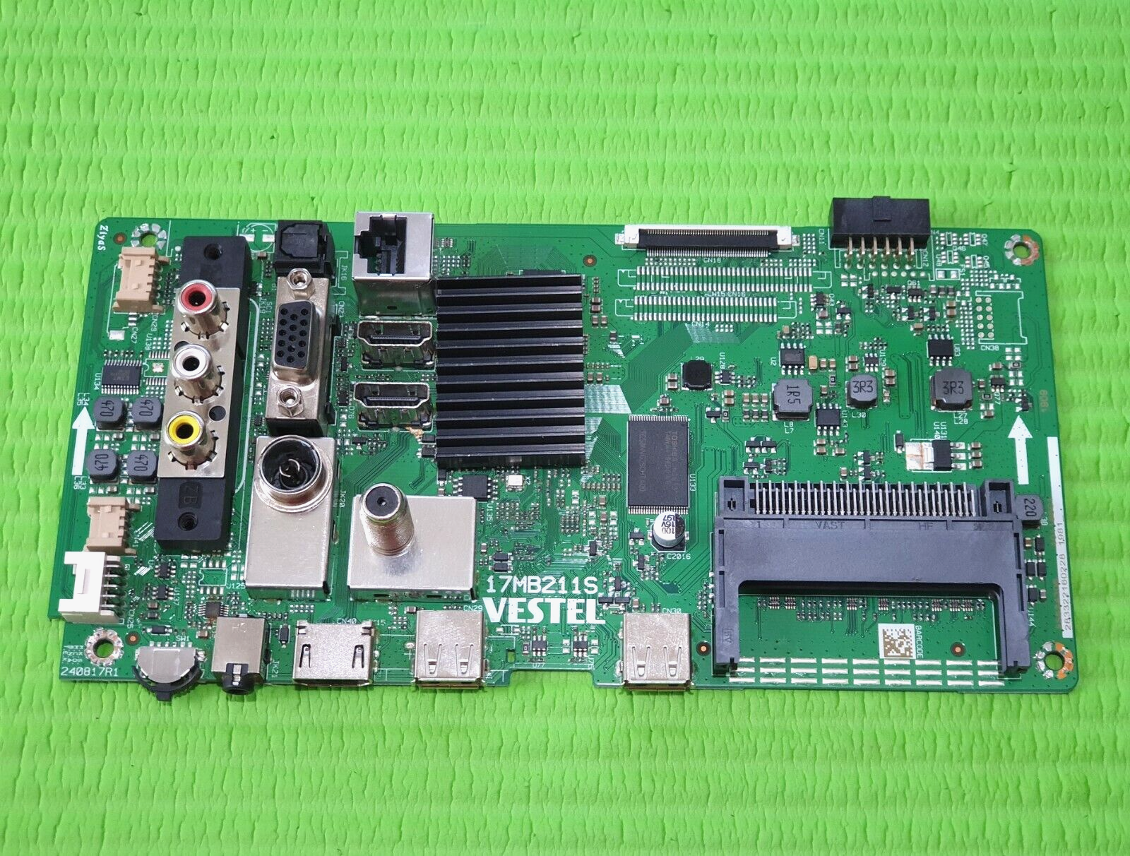 MAIN BOARD MB FR TOSHIBA 43L3863DB 43" LED TV 17MB211S 23534306 SCREEN:LC430DUY