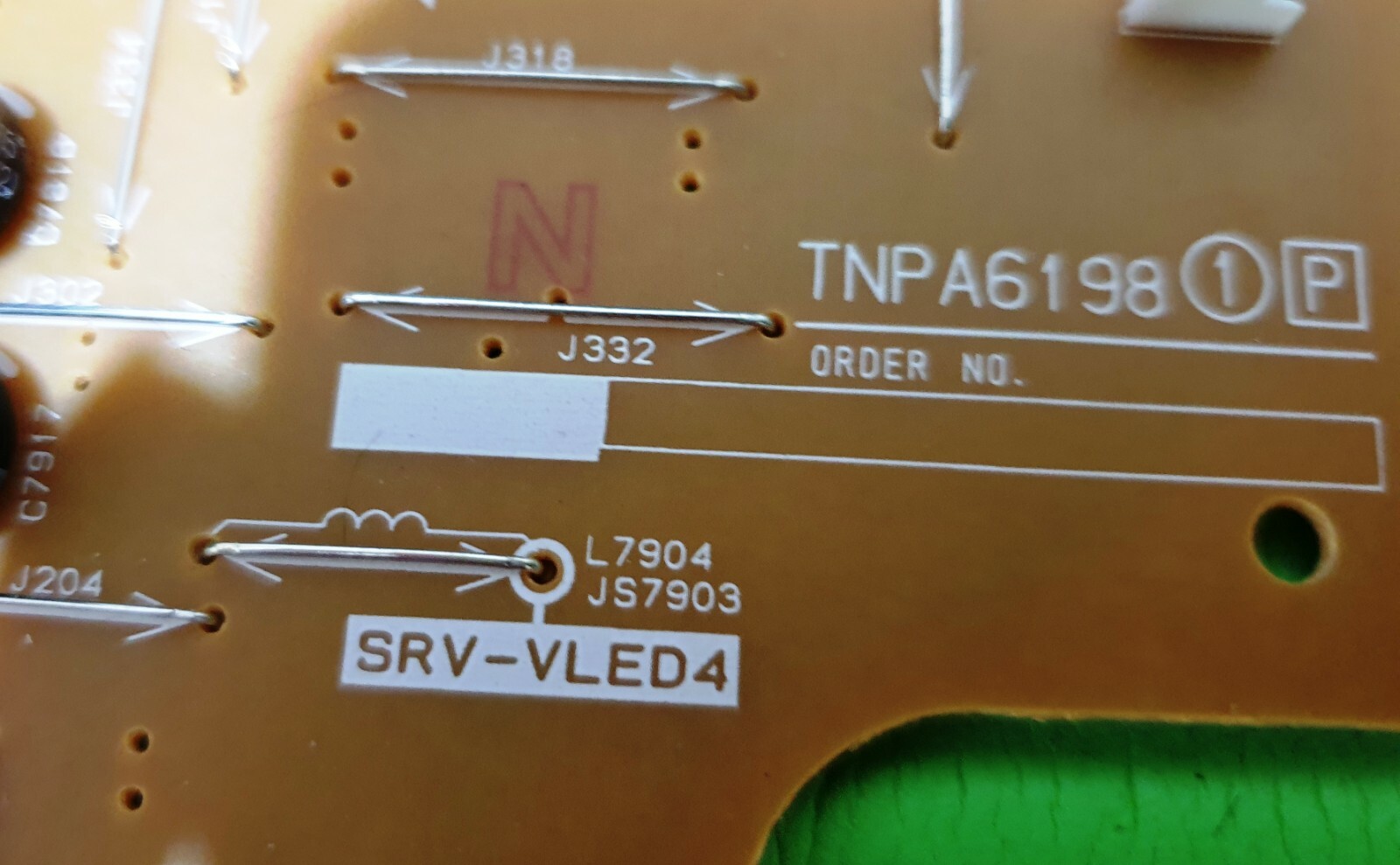 POWER SUPPLY FOR PANASONIC TX-58EX700B 58" LED TV TNPA6198 1 P TZRNP01FWWE DC - Image 4