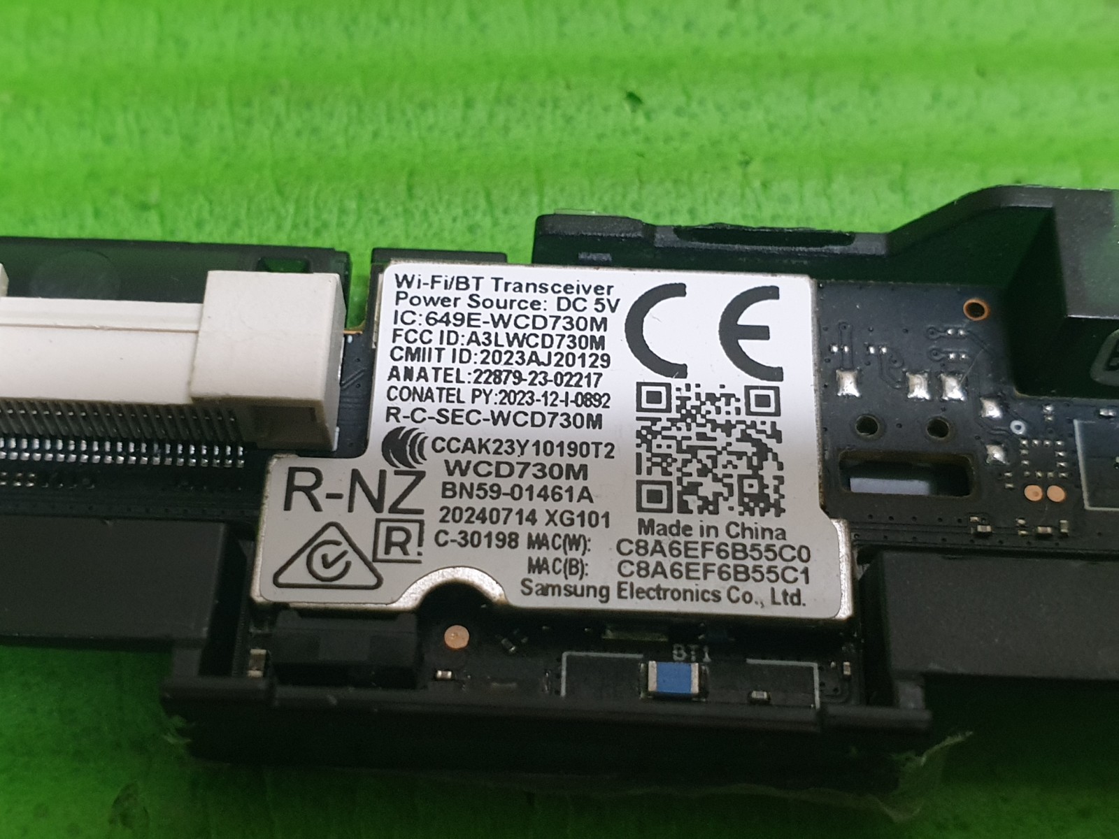 SWITCH KEY BUTTON IR SENSOR FOR SAMSUNG UE55DU7100K 55" LED TV BN59-01461A - Image 3