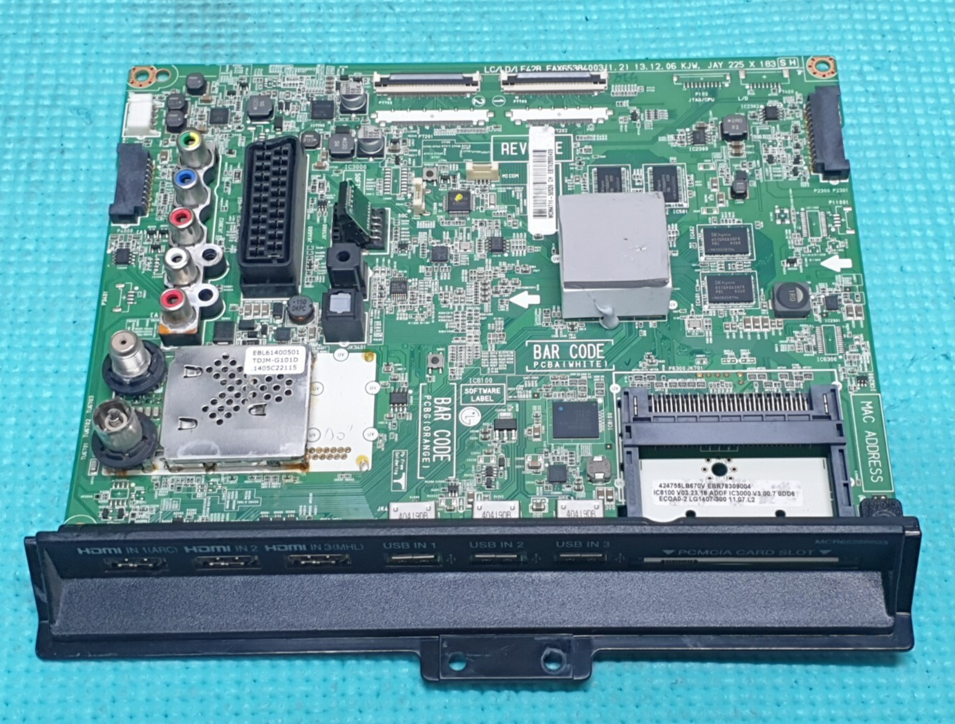 MAIN AV BOARD MB LG 55LB700V LED TV EAX65384003(1.2) EBT62800409 SCREEN:LC550DUH