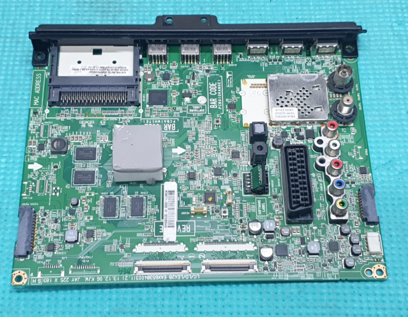 MAIN AV BOARD MB LG 55LB700V LED TV EAX65384003(1.2) EBT62800409 SCREEN:LC550DUH - Image 2