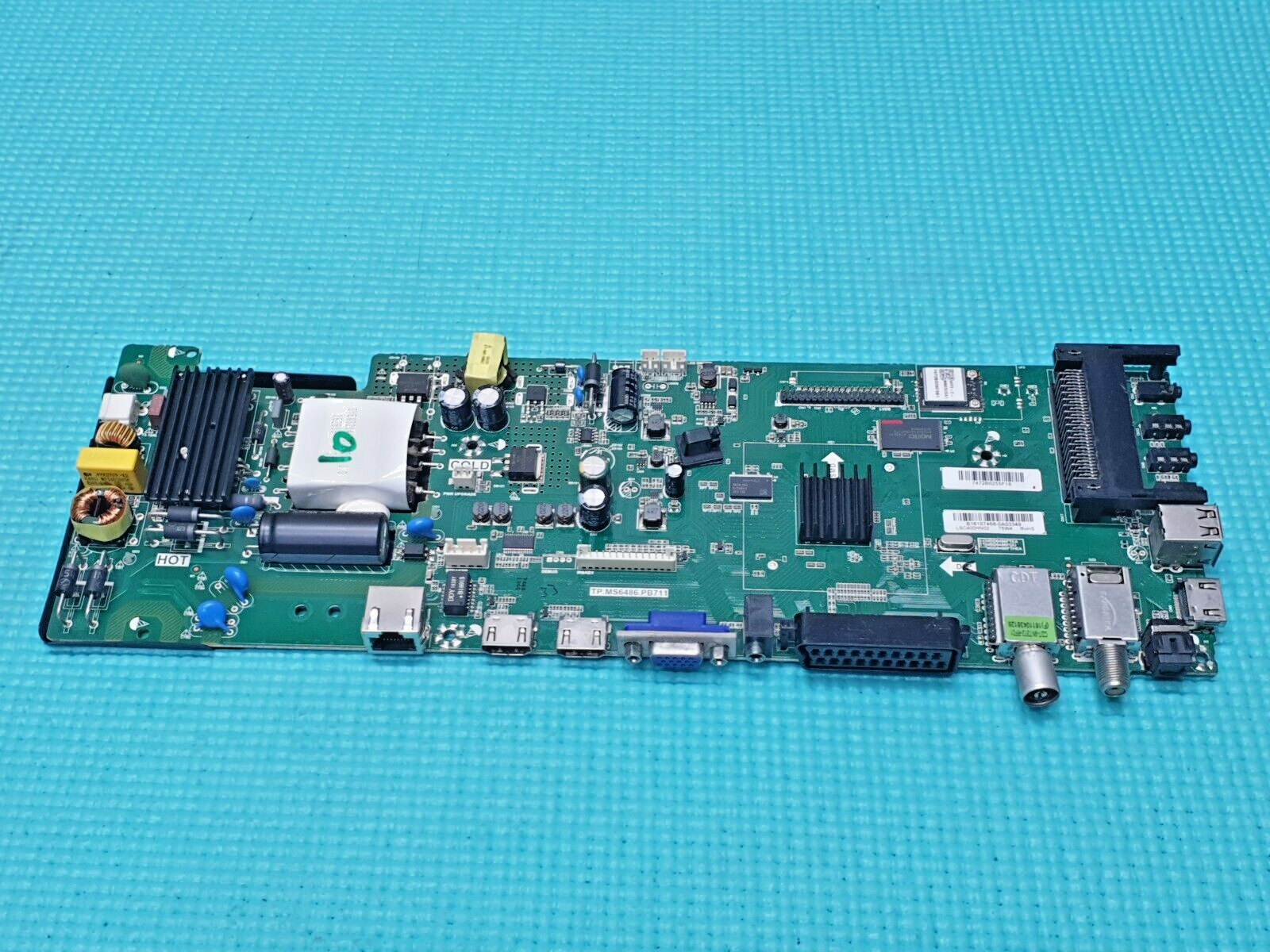MAIN AV BOARD SHARP LC-40CFG6352K 40" LED TV TP.MS6486.PB711 SCREEN:LSC400HN02