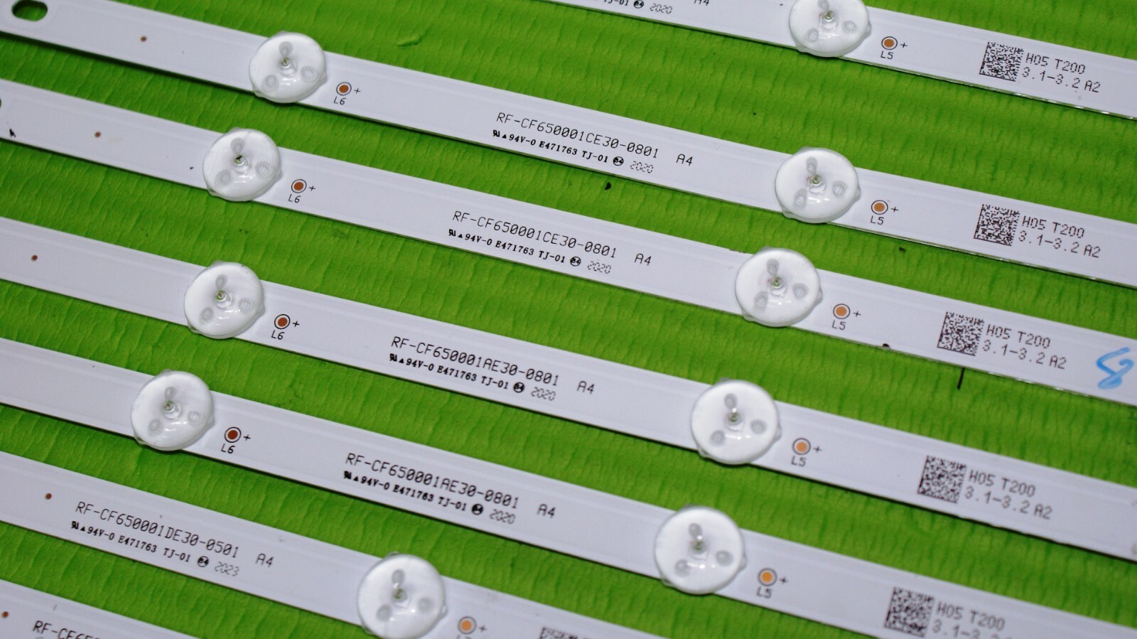FULL LED BACKLIGHT STRIP SET ARRAY FOR LT-65CF890(B) TX-65HX580B 65" TV - Image 3