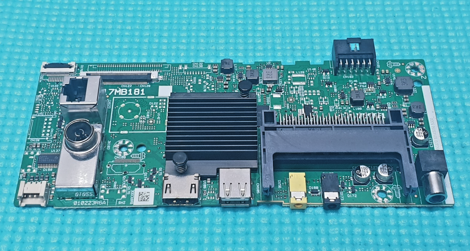 MAIN AV BOARD MB BUSH 43FT24CA LED TV VESTEL 17MB181 23978395 SCREEN:PT430CT05
