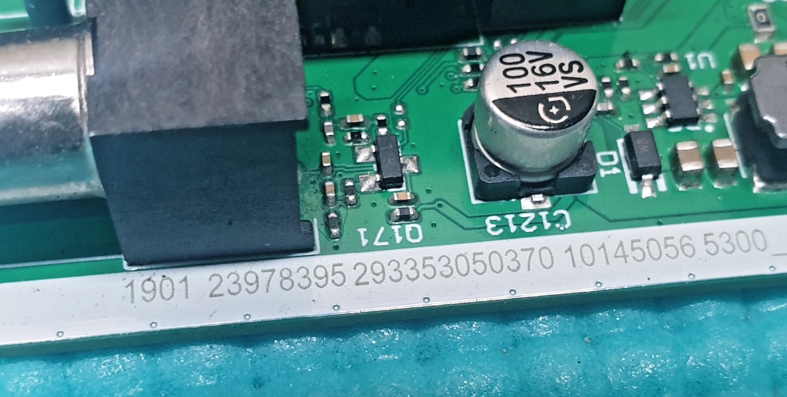 MAIN AV BOARD MB BUSH 43FT24CA LED TV VESTEL 17MB181 23978395 SCREEN:PT430CT05 - Image 3