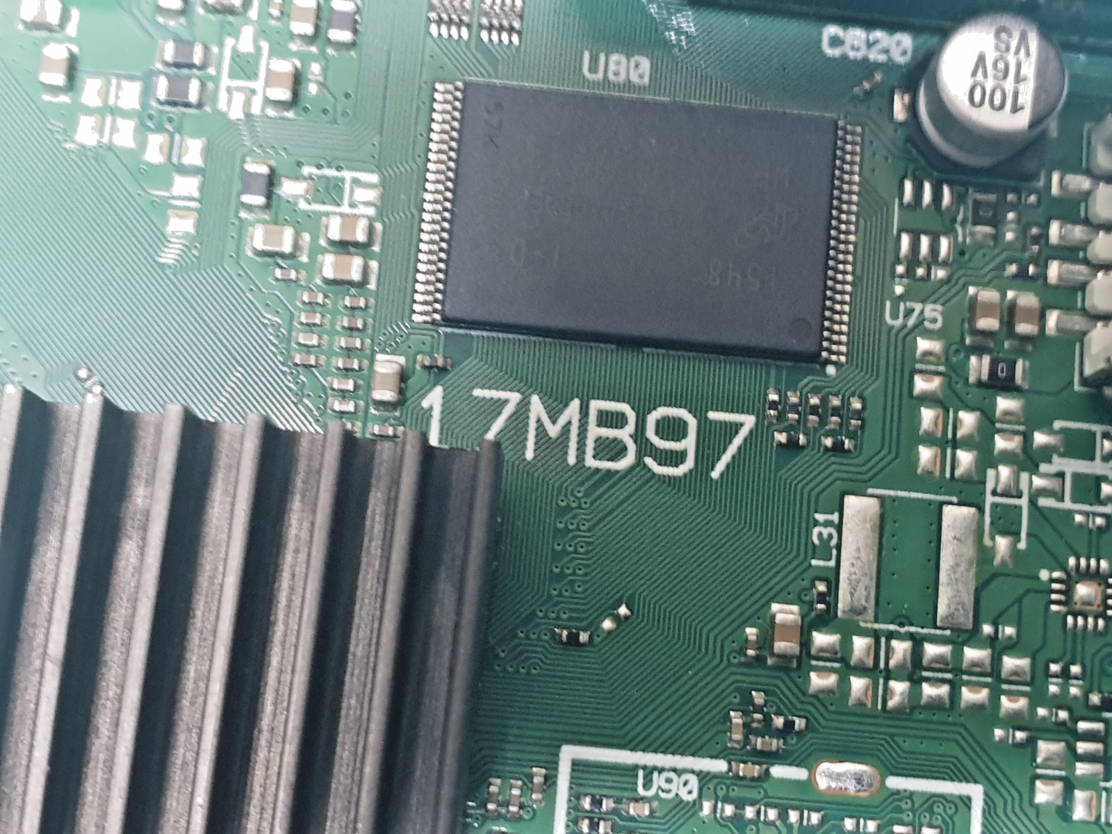 MAIN AV BOARD MB JMB JT0149001B/01 49" LED TV 17MB97 23299022 SCREEN:LC490DUY - Image 2