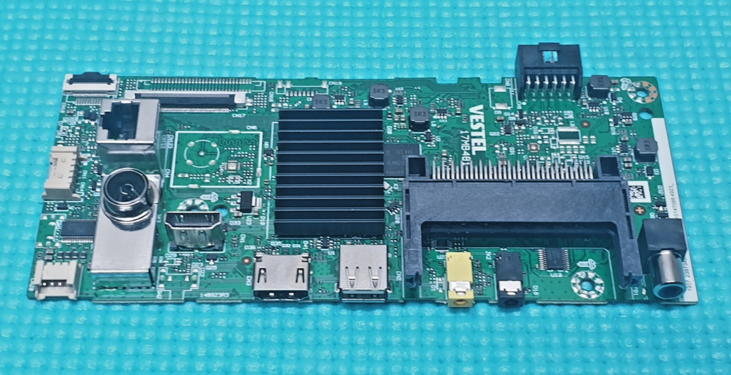 MAIN AV BOARD MB TOSHIBA 43LF2F53DB 43" LED TV 17MB481 23973487 SCREEN:HV430FHB