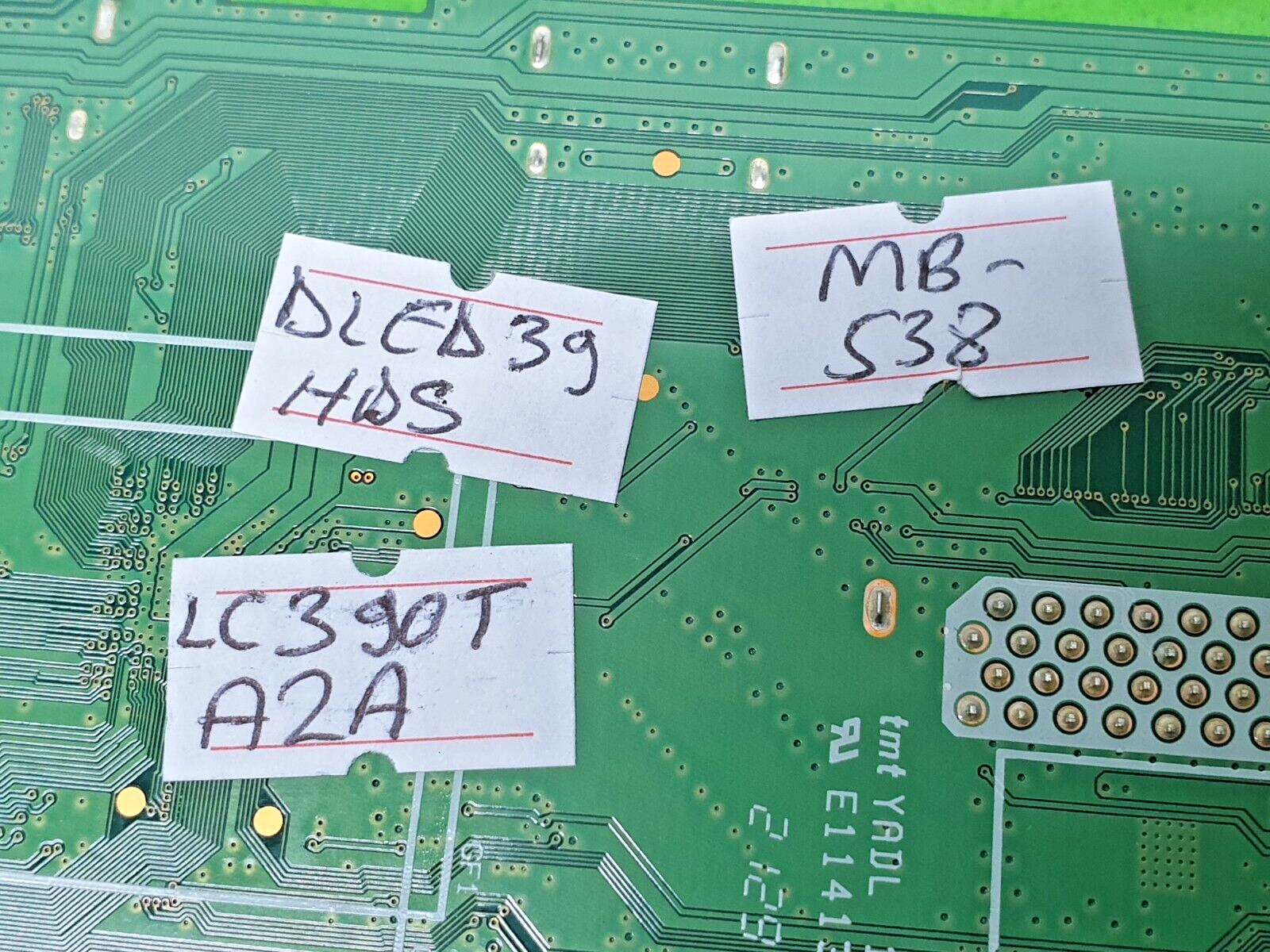 MAIN AV BOARD MB BUSH DLED39HDS TV VESTEL 17MB181TC 23730690 SCREEN:LC390TA2A - Image 6
