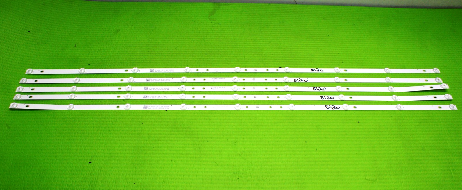 FULL LED BACKLIGHT STRIP COMPLETE SET FOR LINSAR 55UHD8000FP 55" TV MS-L2758 V1 - Image 2