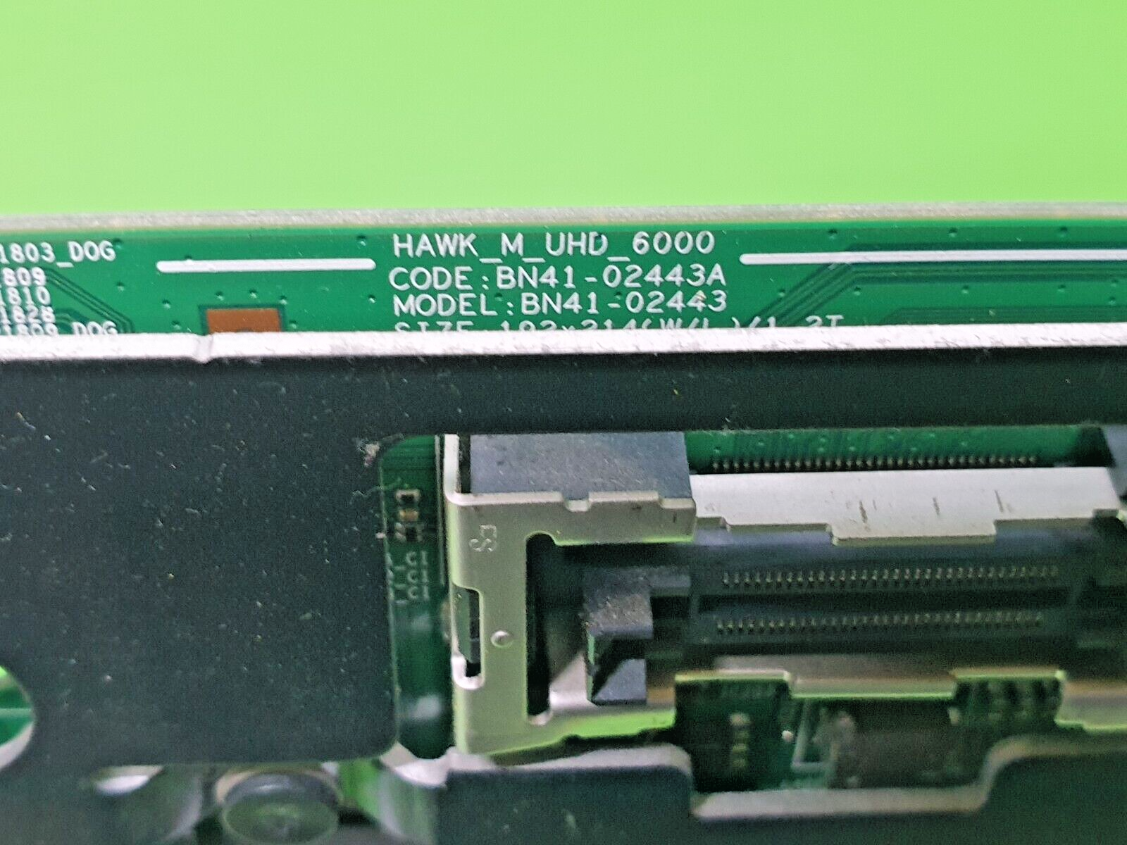MAIN BOARD MB SAMSUNG UE40JU6000K TV BN41-02443A BN94-09309T SCREEN:LSF400FN01 - Image 3