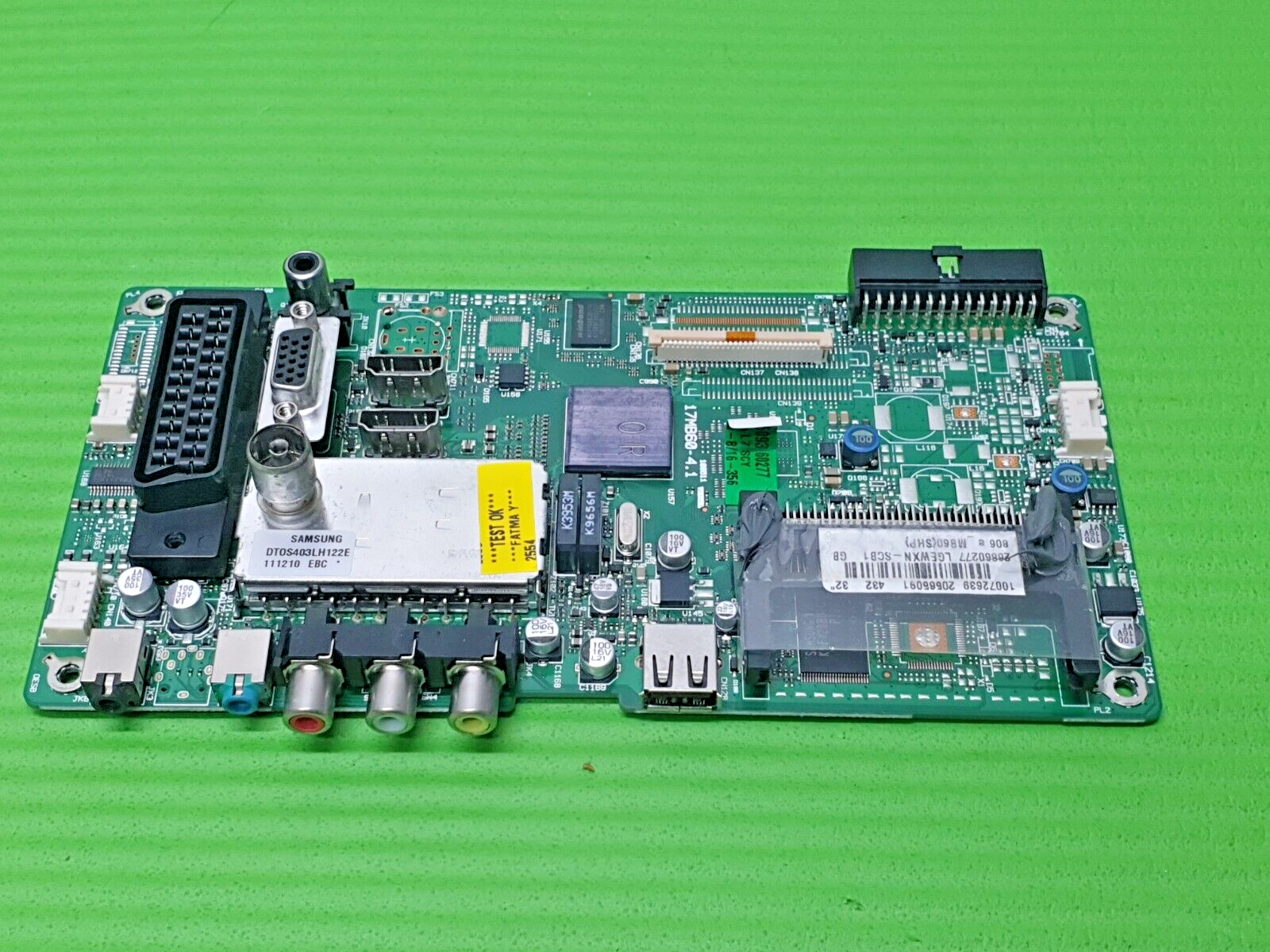 MAIN AV BOARD MB SHARP LC-3SH130K TV VESTEL 17MB60-4.1 26860277 SCREEN:LC320WXN