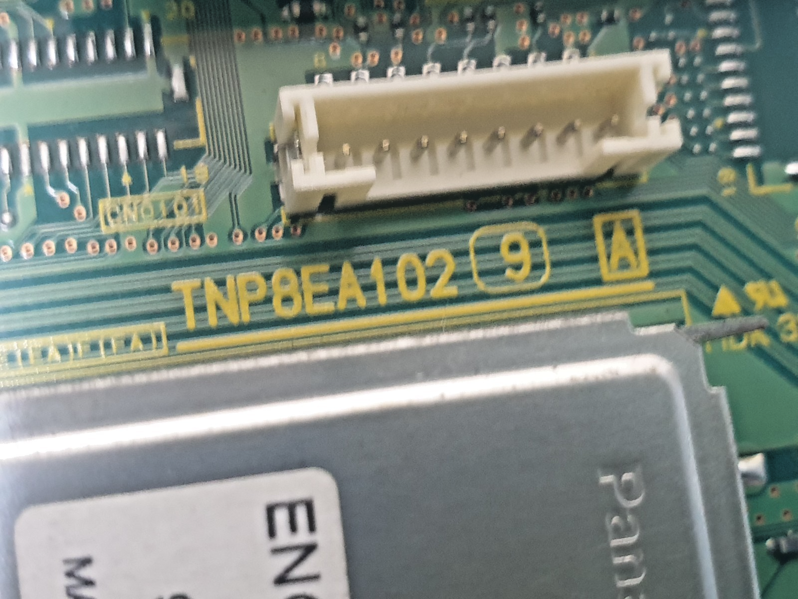 MAIN BOARD MB PANASONIC TX-L32S10B TV TXN/A10PEA TNP8EA102 9A SCREEN:AX080F044E - Image 2