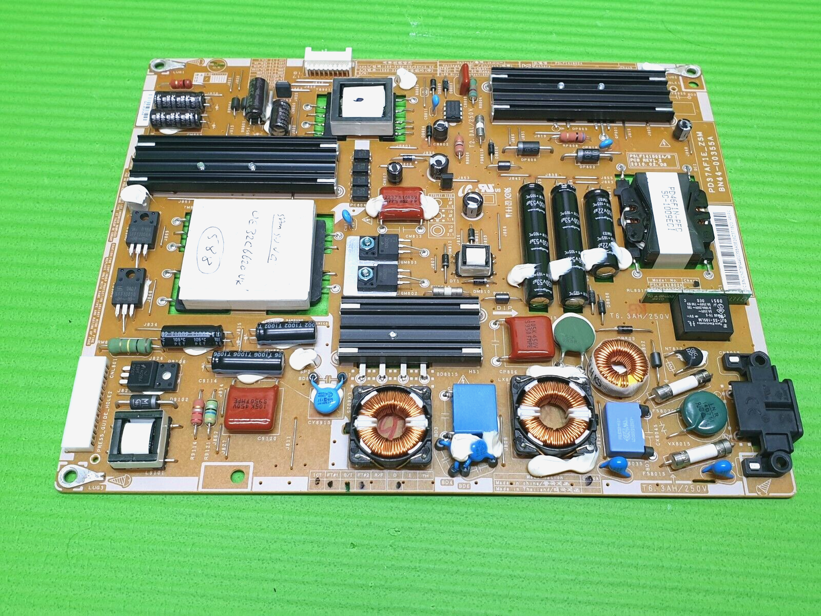 POWER SUPPLY BOARD PSU FOR SAMSUNG UE32C6620UK 32" TV BN44-00355A PD37AF1E_ZSM - Image 2