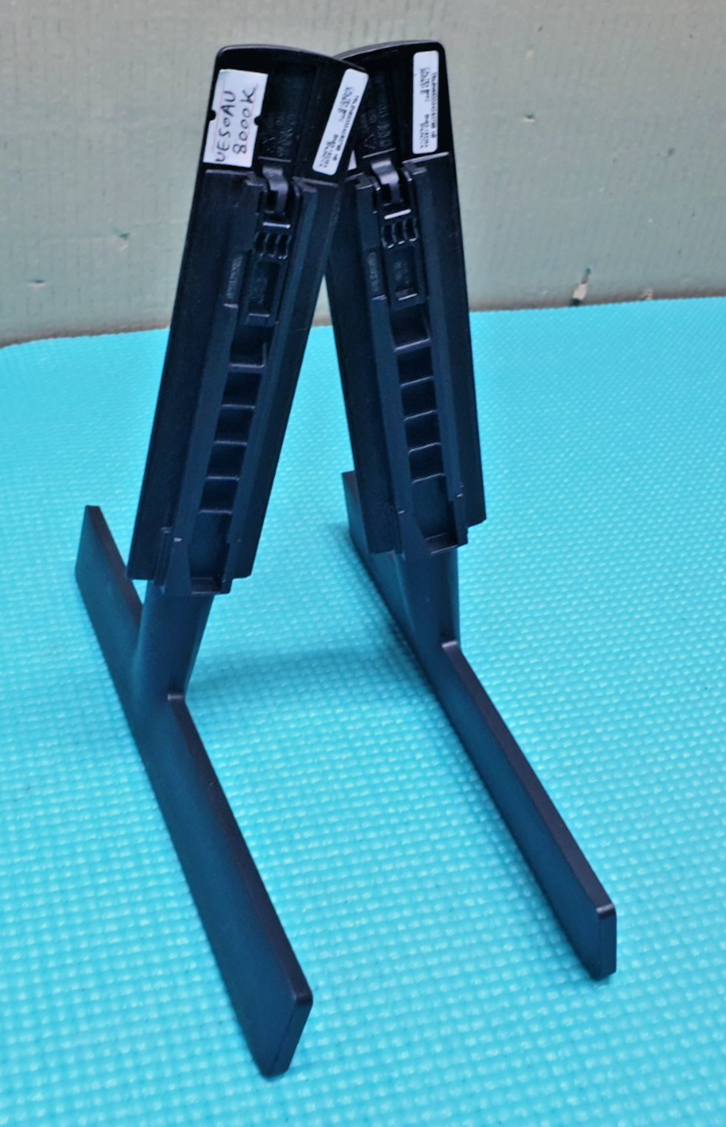 TABLETOP STAND BASE LEGS FOR UE55AU8000KXXU QE50Q60AAU TV + SCREWS BN63-19338X - Image 2